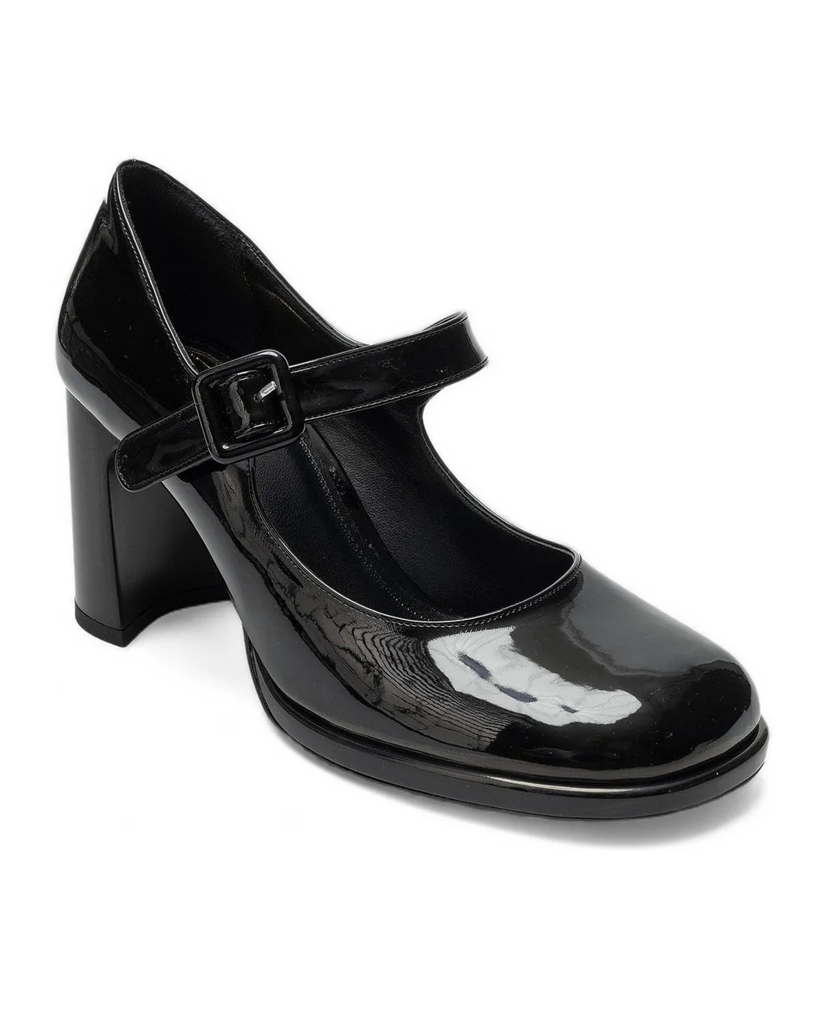 Christa Mary Jane Block Heel Pump by Prologue Shoes