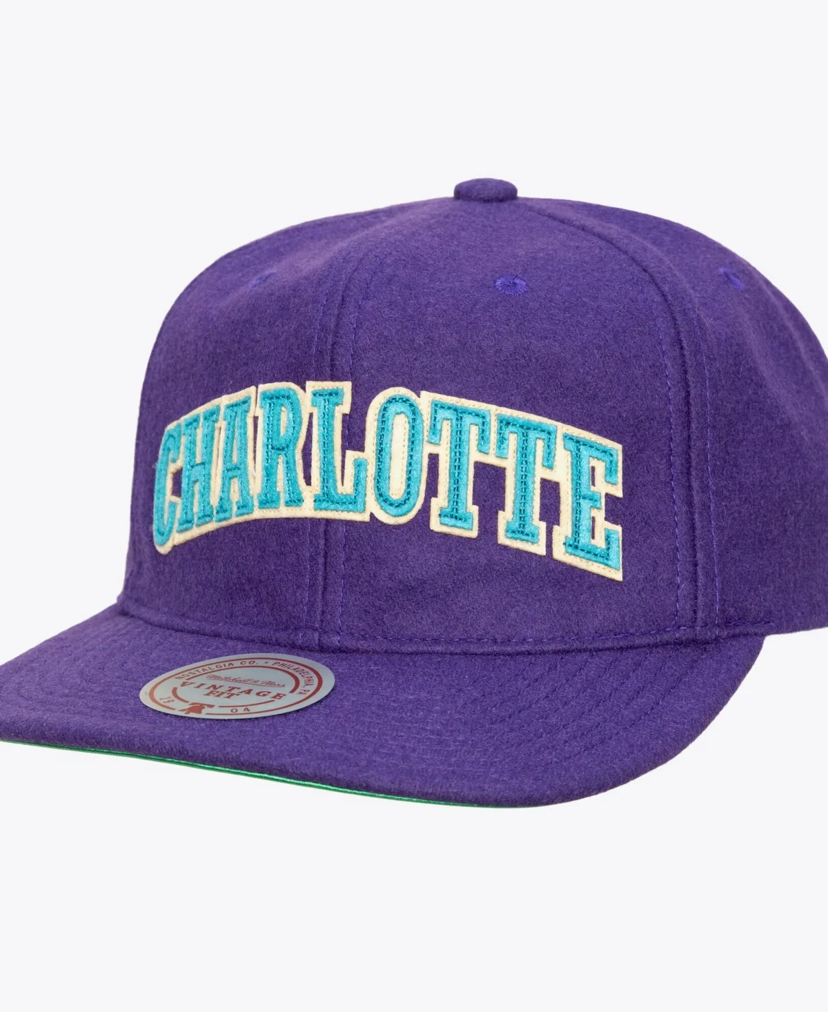 Charlotte Hornets Hardwood Classics Retro Roots Adjustable Hat by Mitchell & Ness