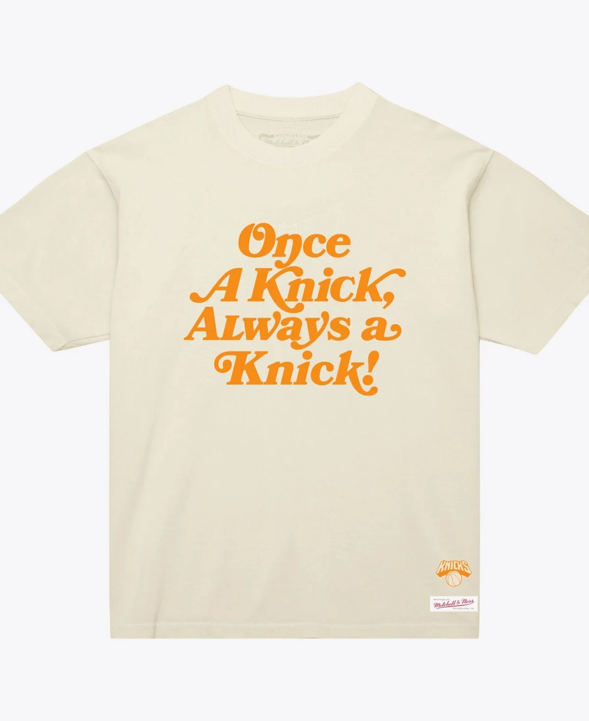 New York Knicks Once a Knick T-Shirt by Mitchell & Ness