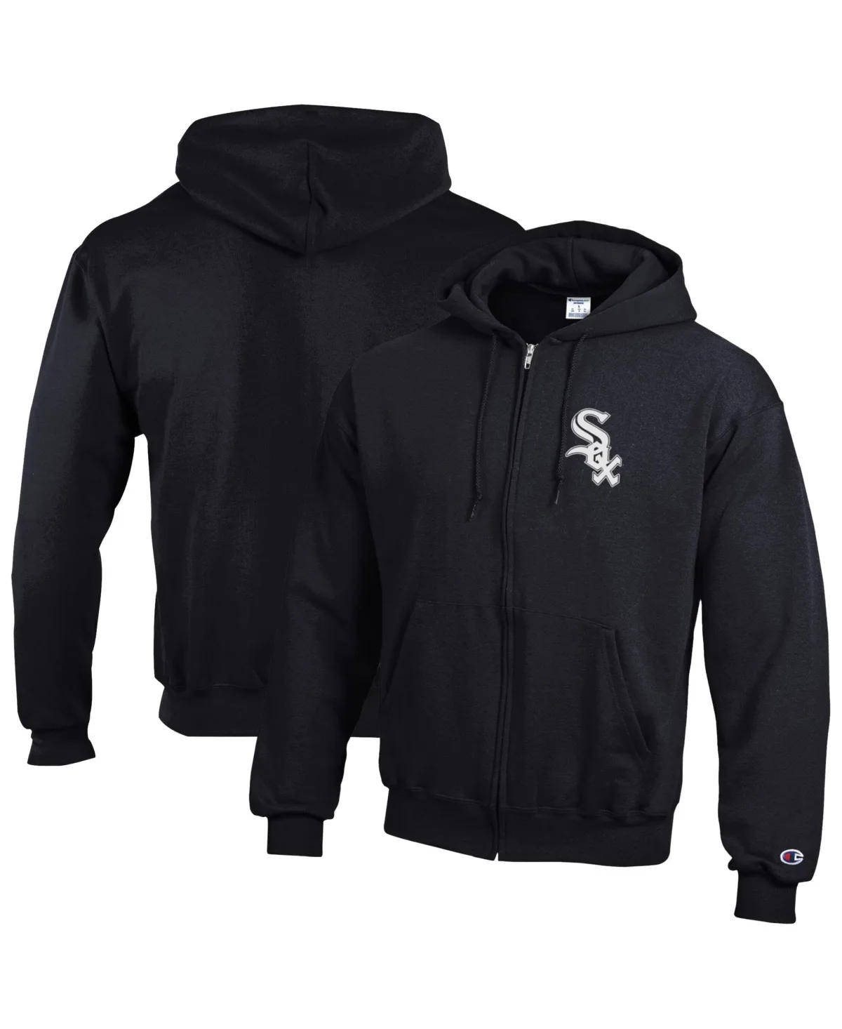 Chicago White Sox Power Blend Full-Zip Hoodie by Champion