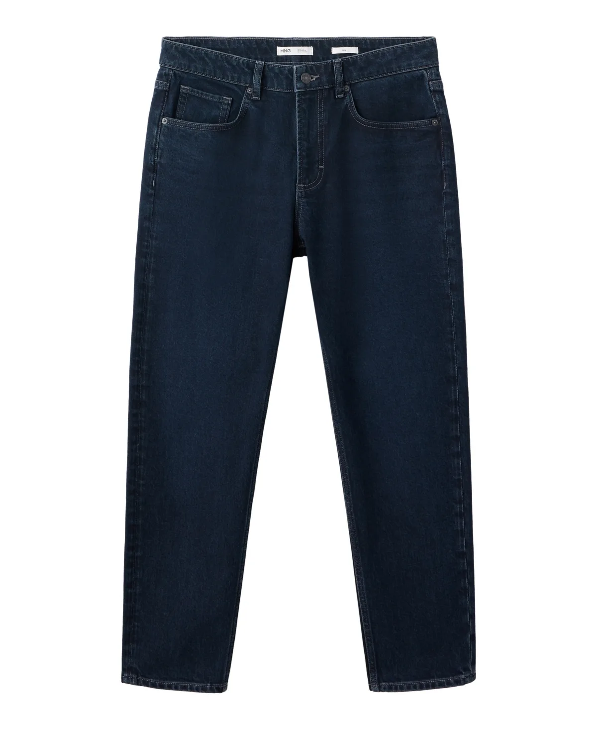 Ben Tapered Mid-Rise Jeans by Mango
