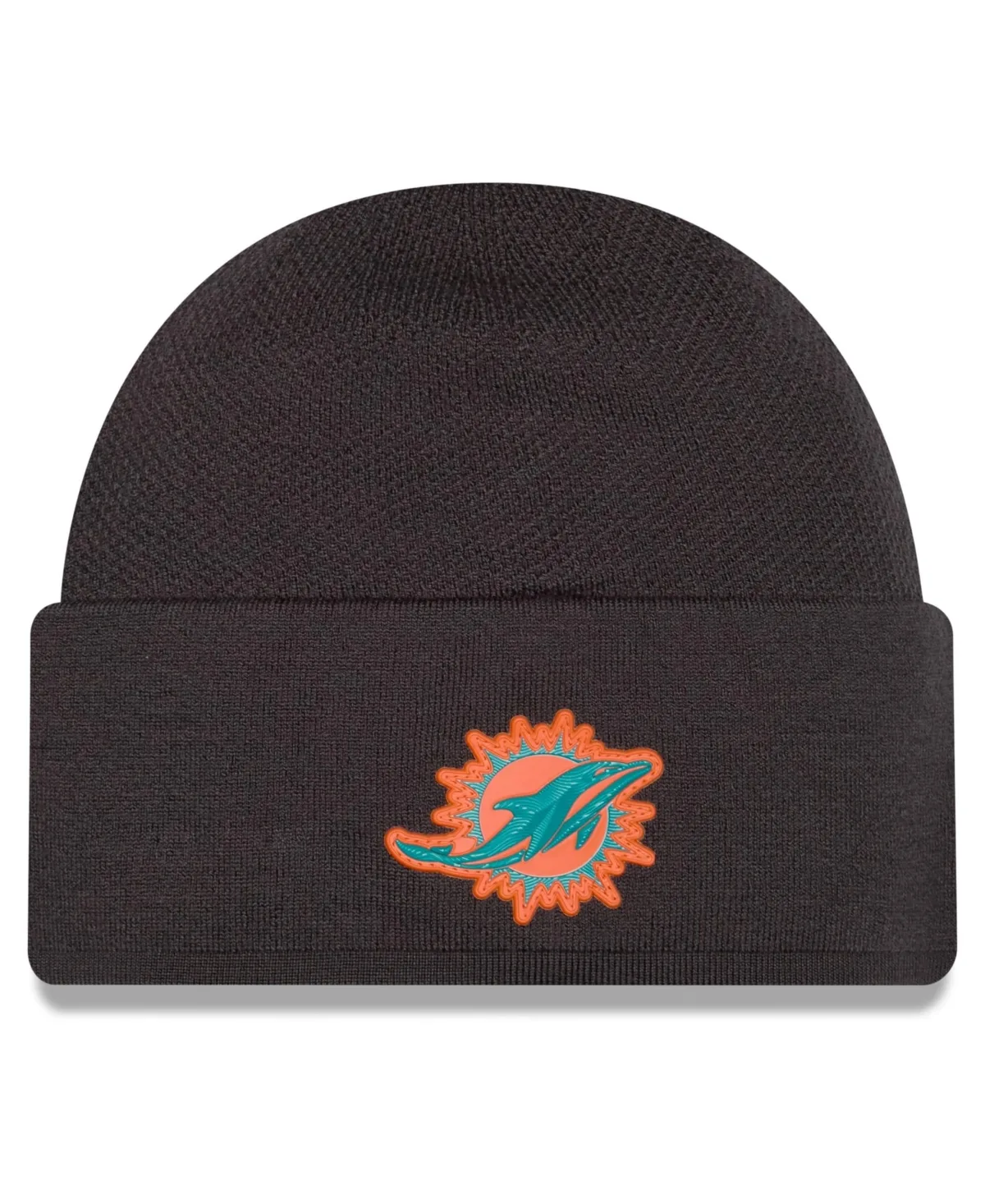 Miami Dolphins 2026 Sideline Cold Weather Skully Knit Hat by New Era