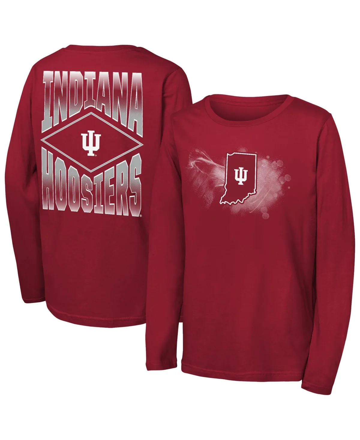 Indiana Hoosiers Full Steam Long-Sleeve T-Shirt by Outerstuff