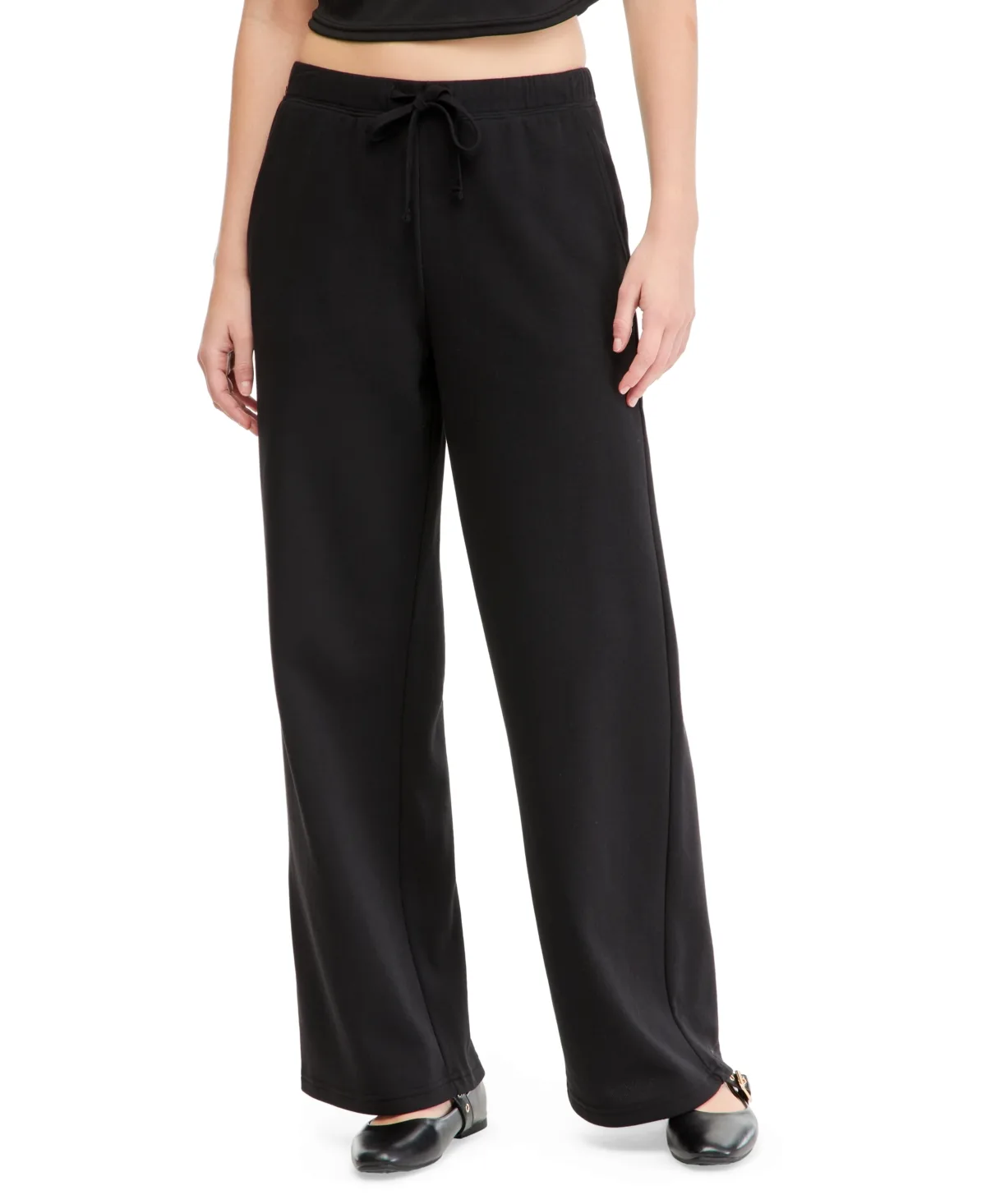 Lounge Wide-Leg High-Rise Pants by And Now This