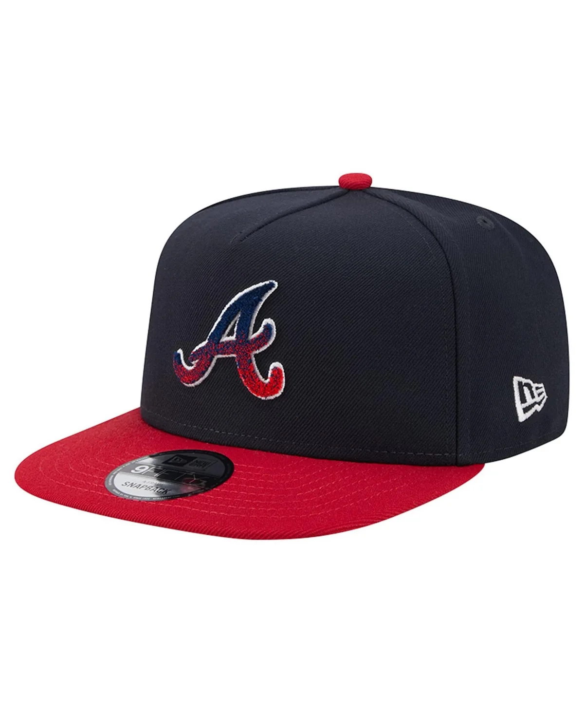 Atlanta Braves Chenille Gradient A-Frame 9FIFTY Snapback Hat by New Era