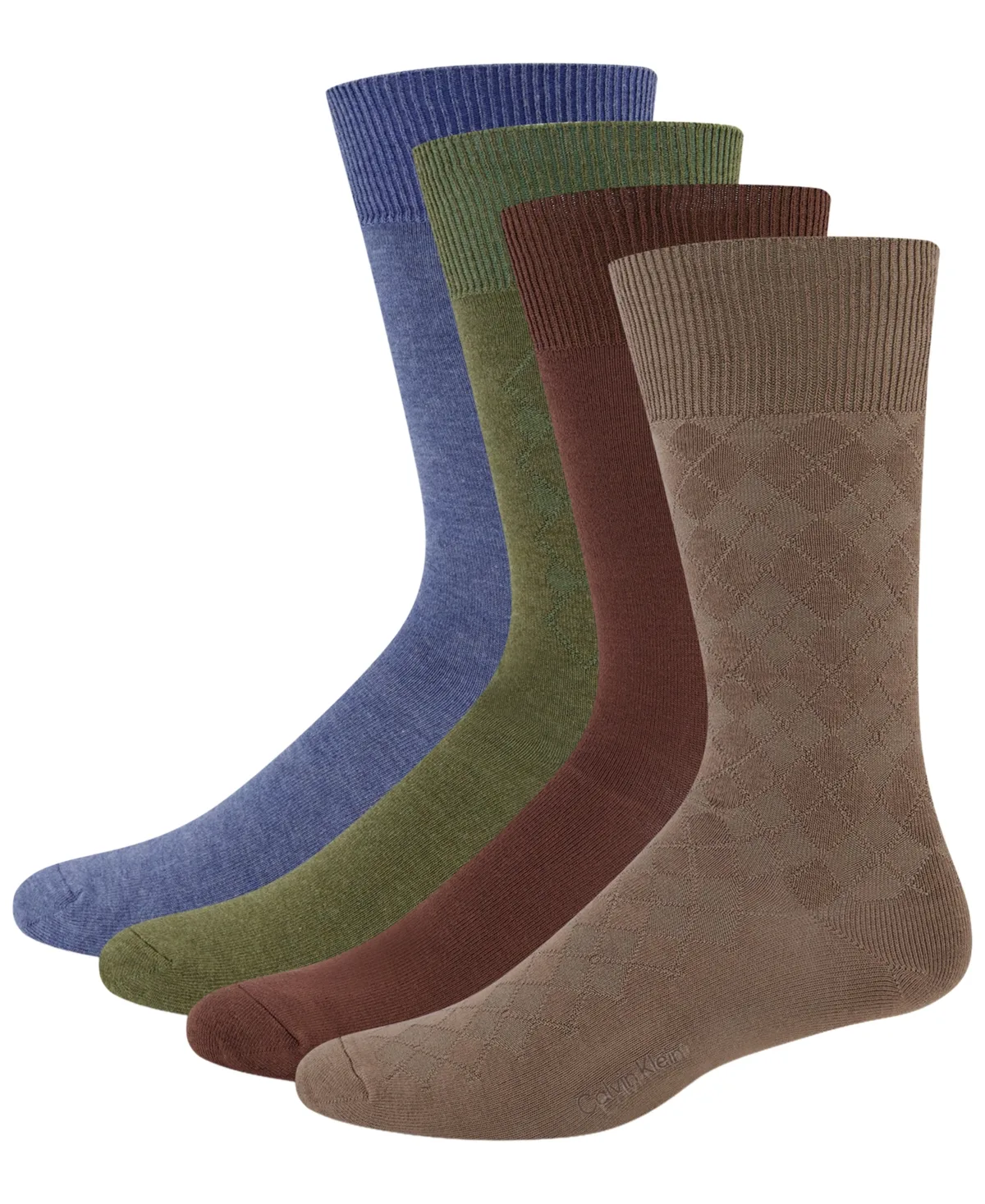 4-Pk. Crew Dress Socks by Calvin Klein