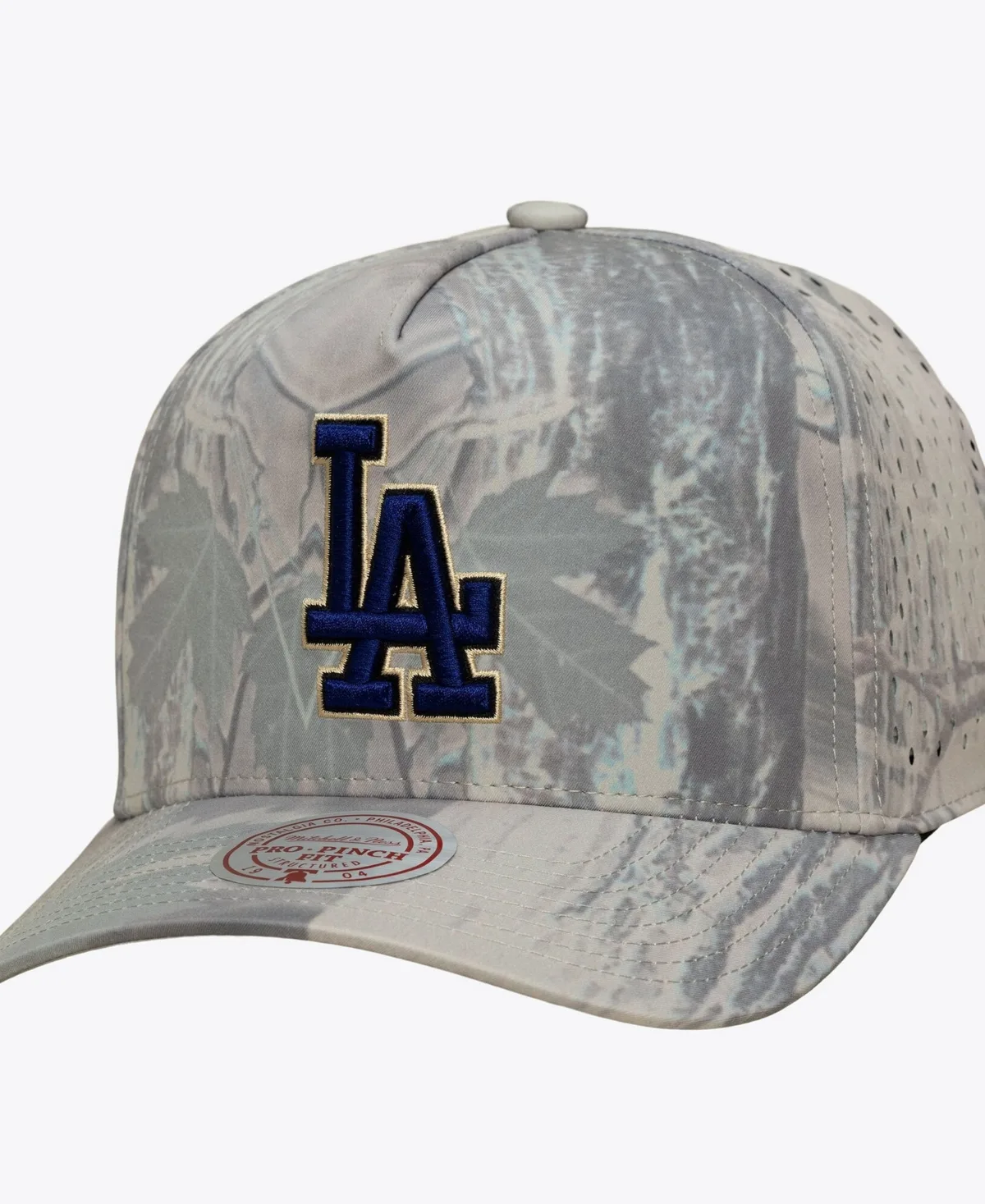 Los Angeles Dodgers Perfect Pro Pinch Adjustable Hat by Mitchell & Ness