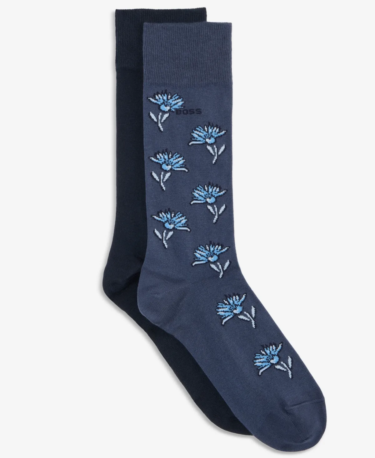 Patterned Crew Socks, 2-Pack by Hugo Boss
