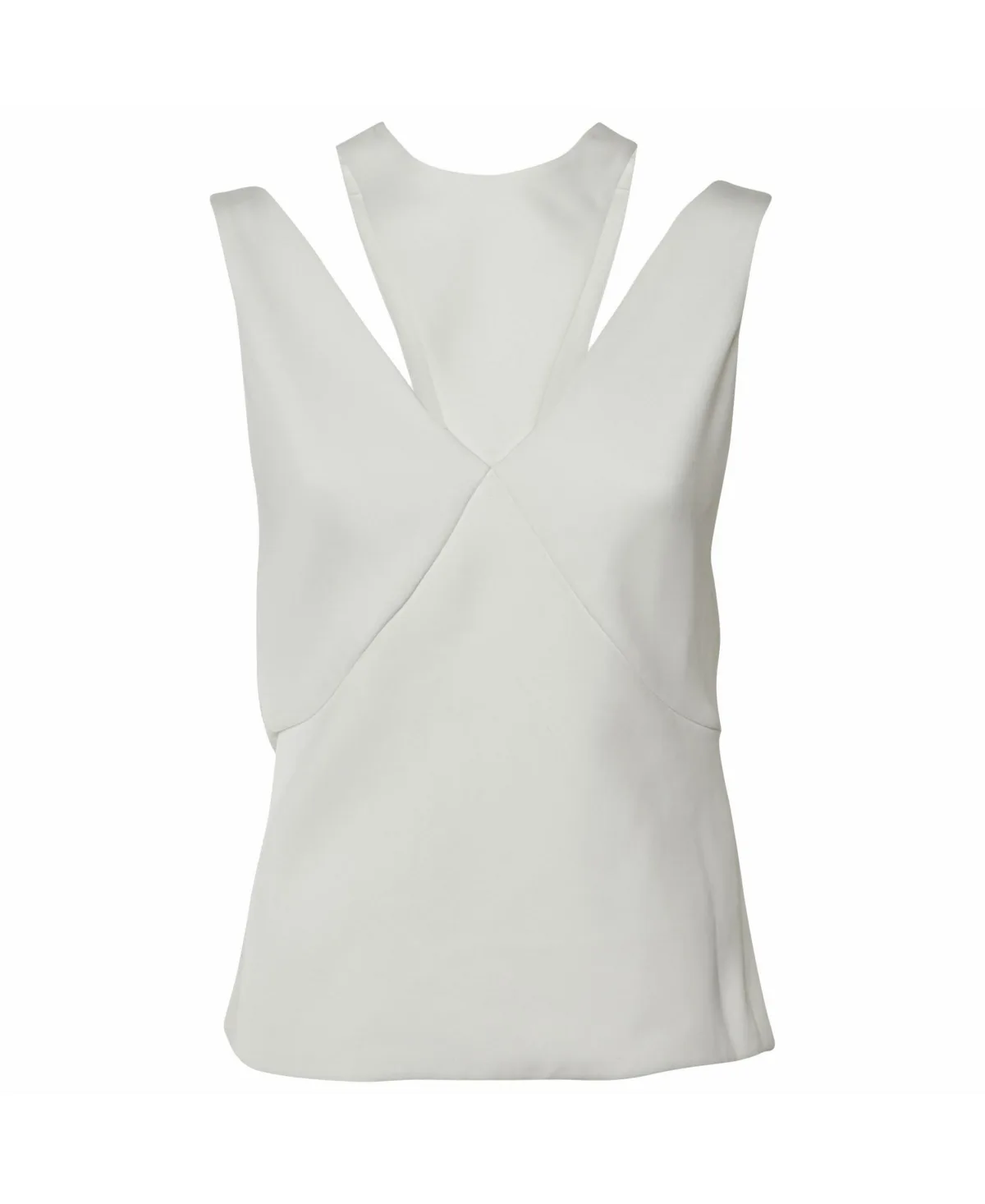 Pre-Owned Draped Crepe Sleeveless Top by Balenciaga