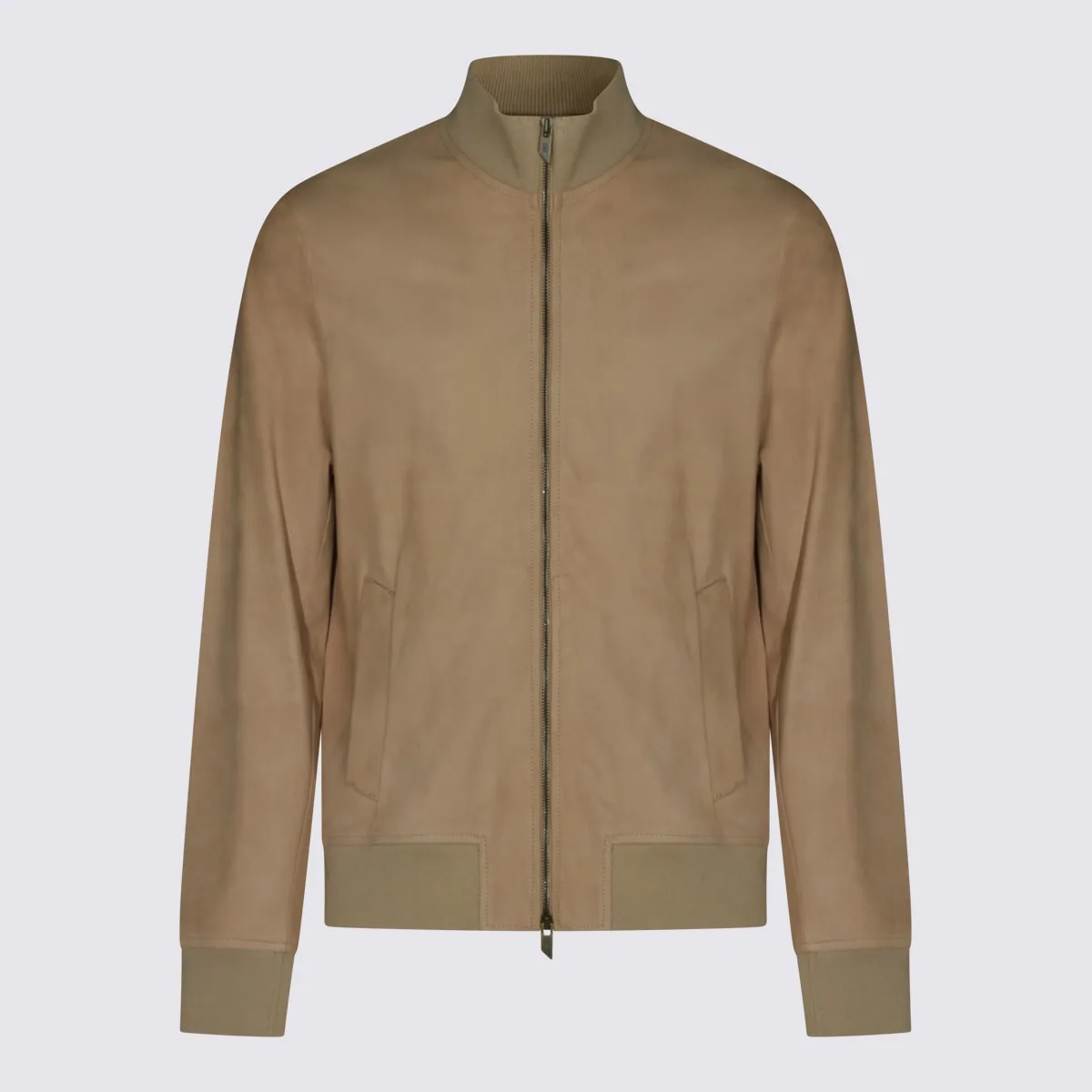 Sand Leather Jacket by Salvatore Santoro
