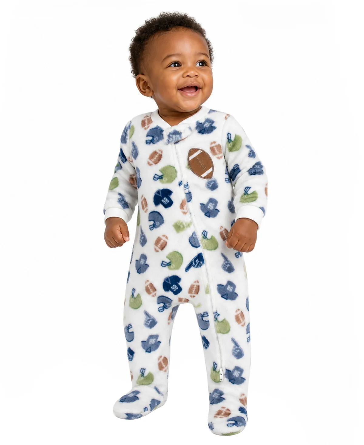 Football Plush Footie by Baby Essentials