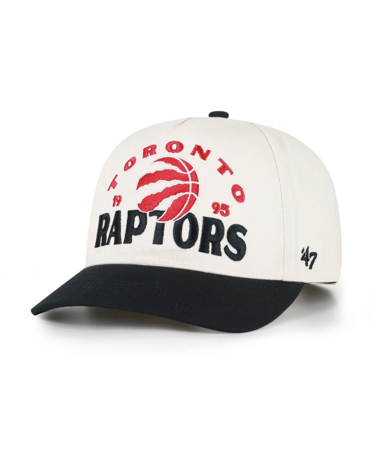 Toronto Raptors Arcitext Hitch Adjustable Hat by 47 Brand