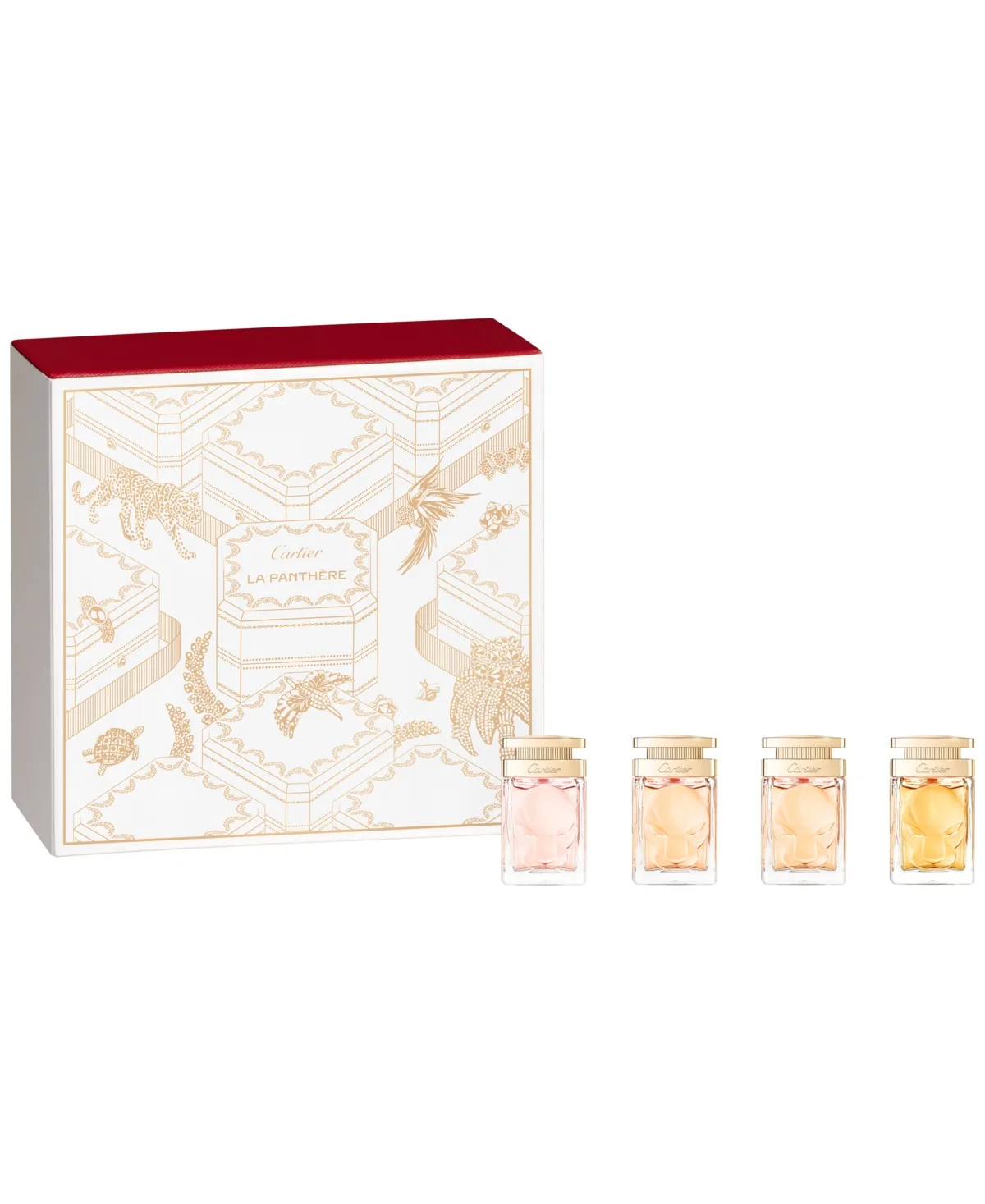 4-Piece La Panthere Mini Gift Set by Cartier's