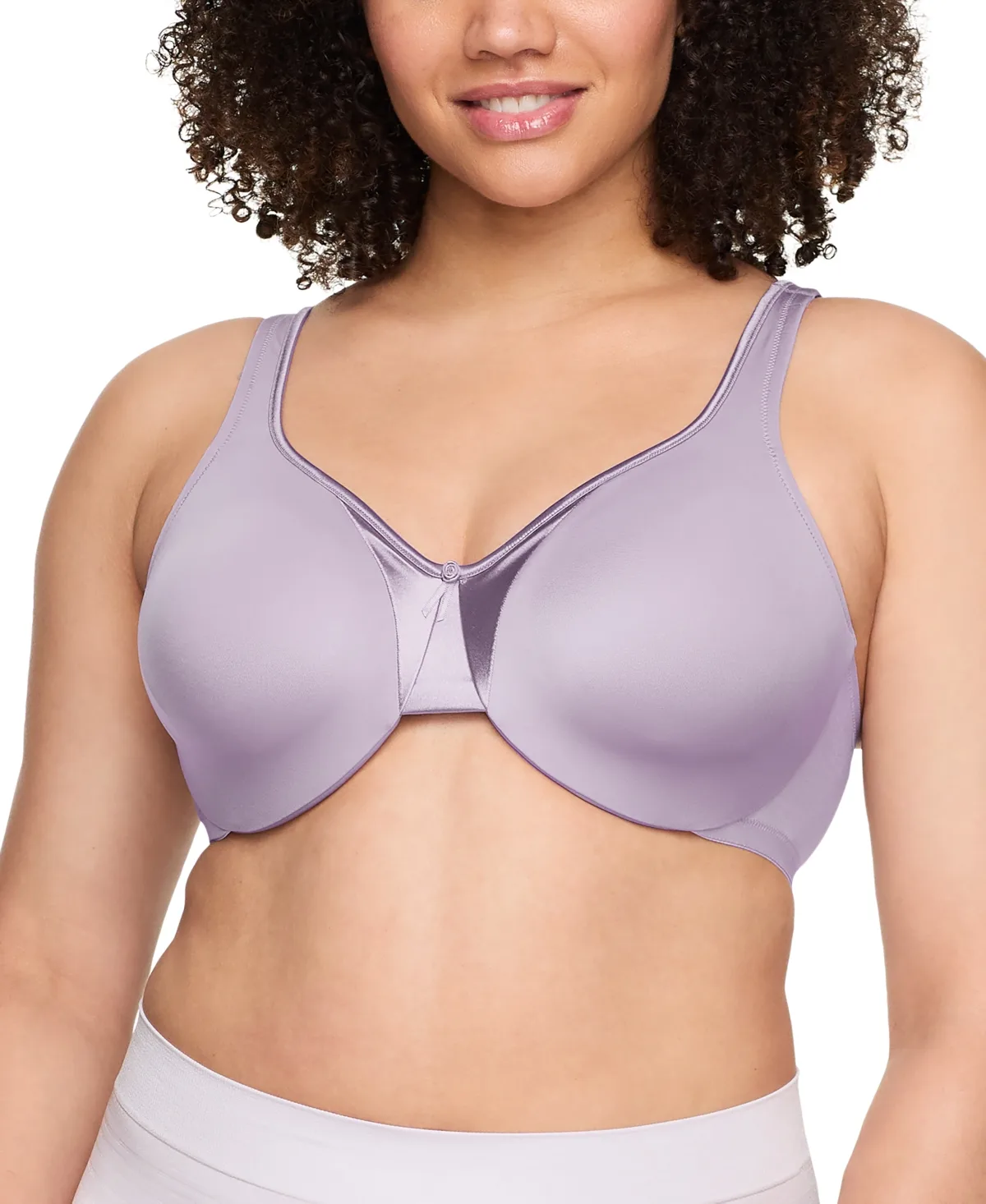 Signature Support Cushioned Underwire for Support and Comfort Underwire Unlined Full-Coverage Bra by Warner's
