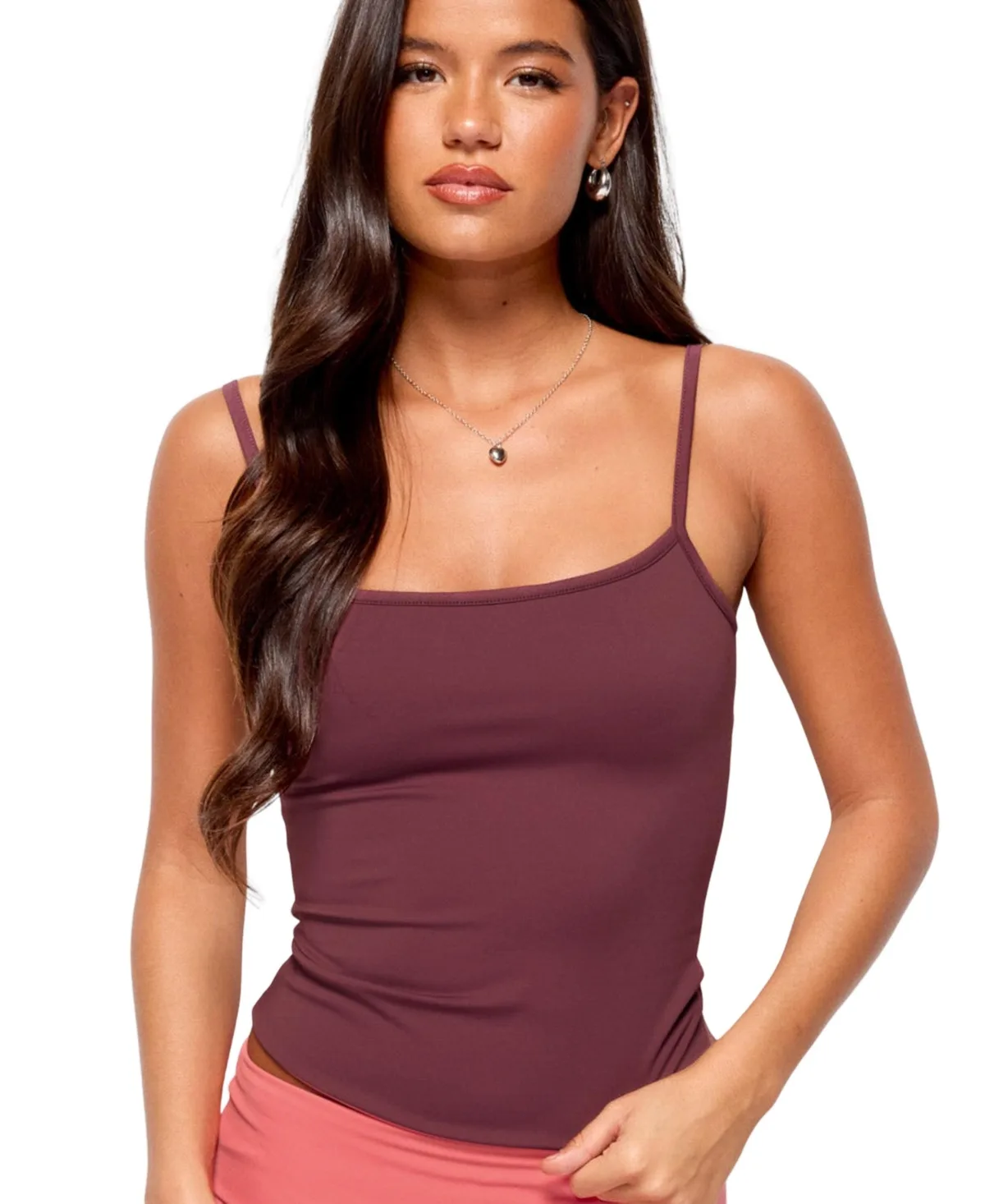 Ambar Reversible Scoop Neck Fitted Tank Top by Edikted