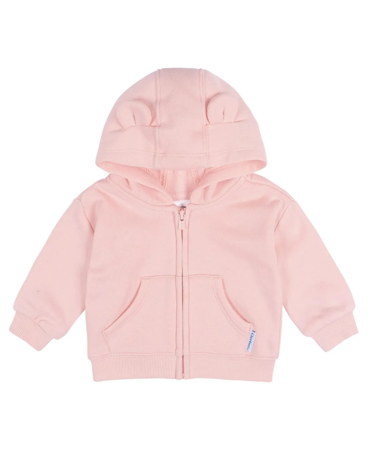 Neutral Zip Front Sweatshirt, Artic Wolf by Gerber