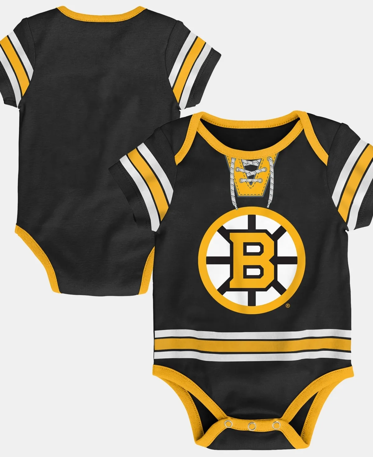 Boston Bruins Hockey Jersey Bodysuit by Outerstuff