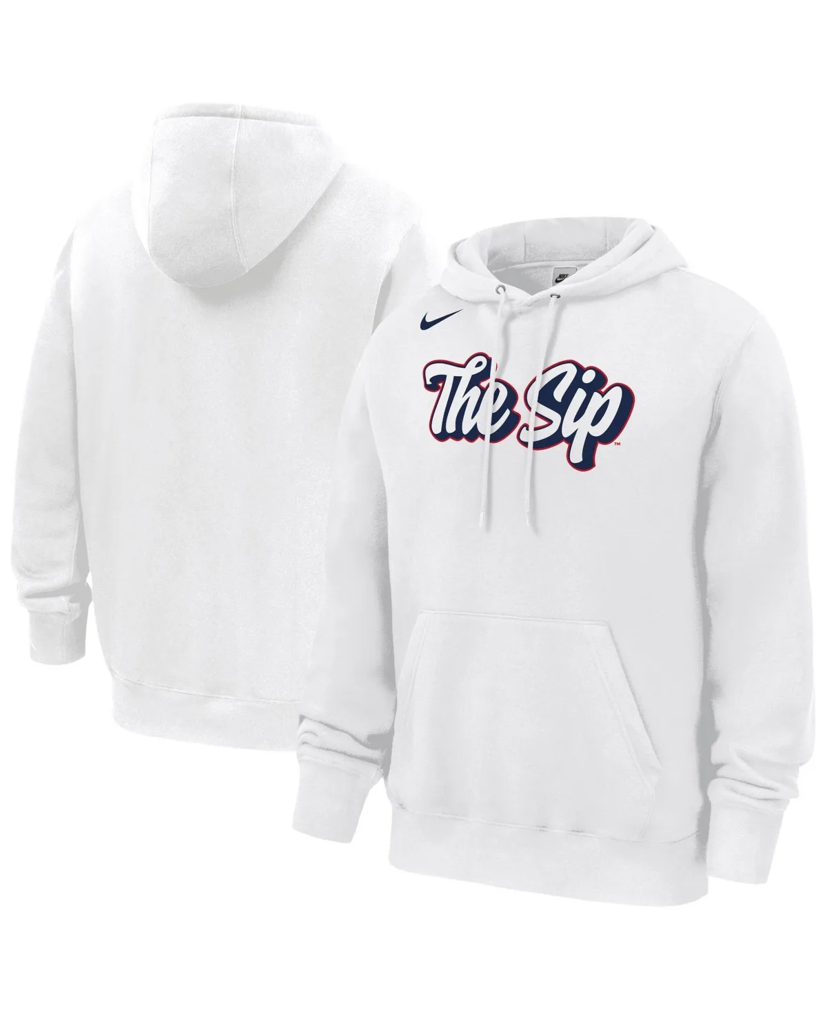 Ole Miss Rebels the Sip Club Fleece Pullover Hoodie by Nike