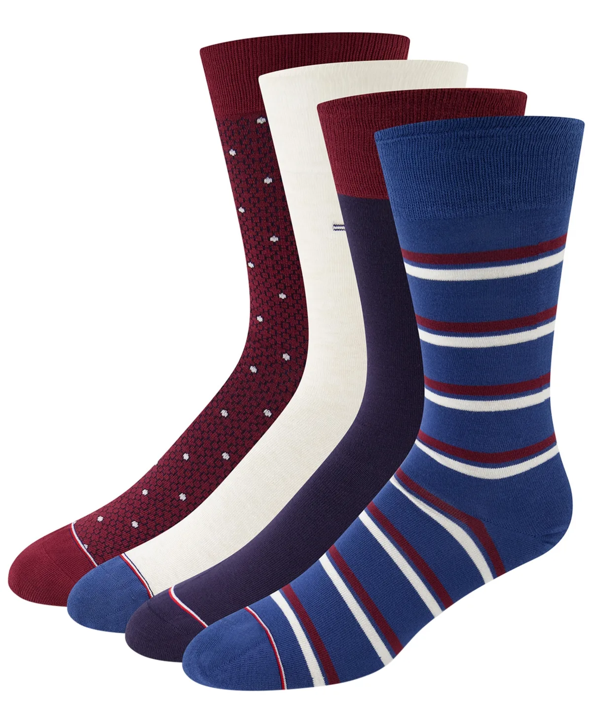 Dress Crew Socks, 4-Pack by Tommy Hilfiger