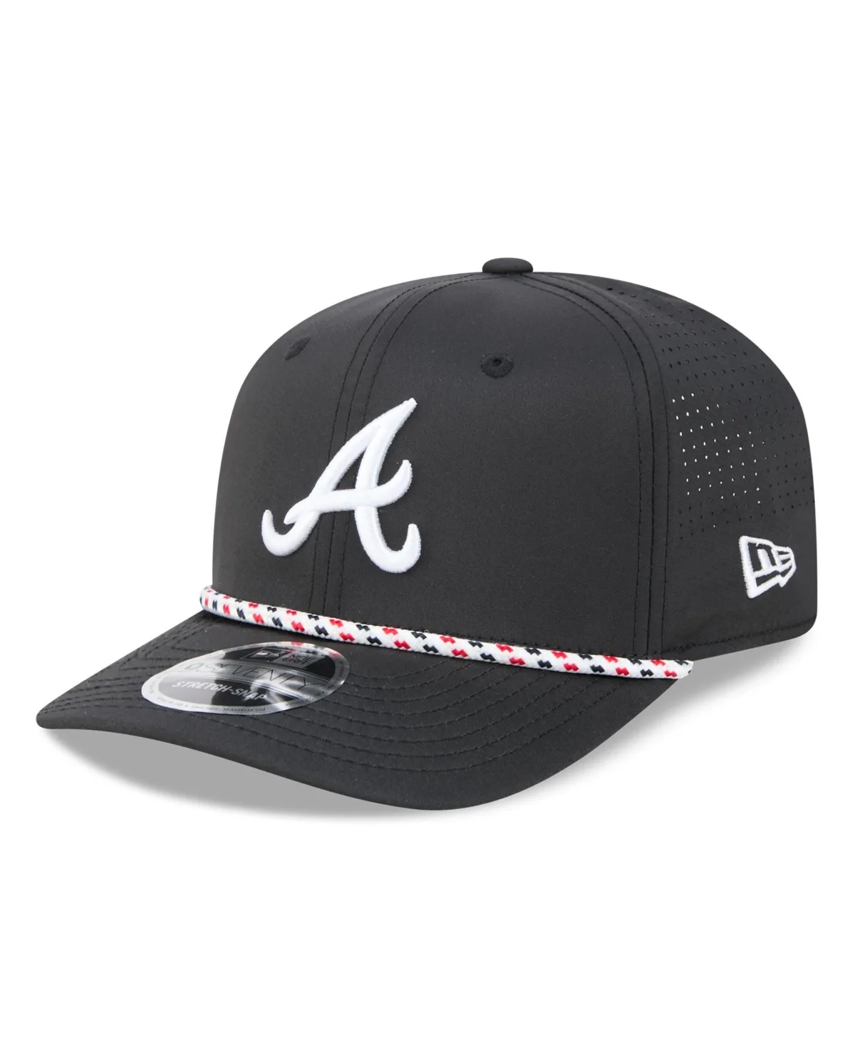 Atlanta Braves Vented 9SEVENTY Rope Adjustable Hat by New Era