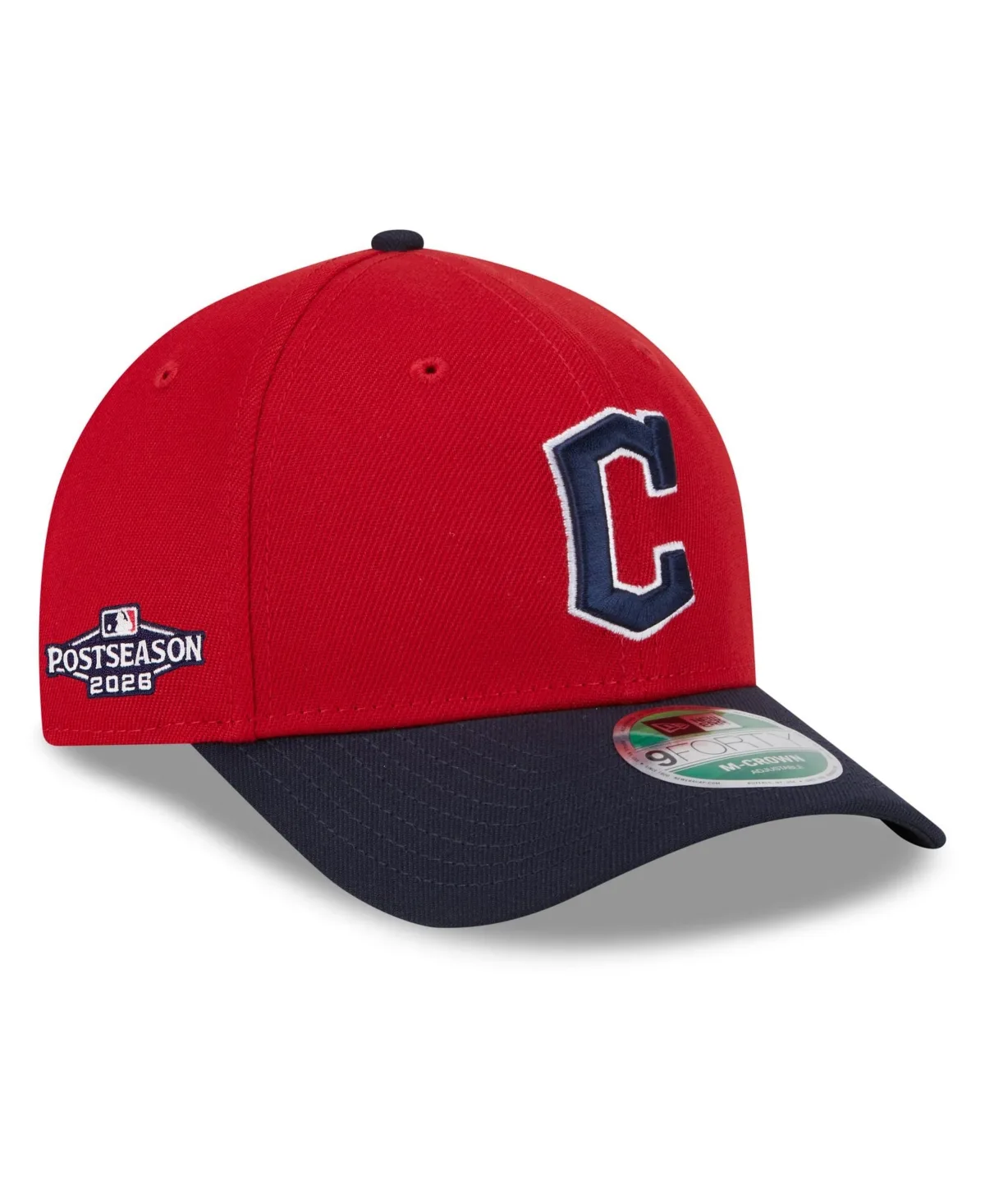 Cleveland Guardians 2026 MLB Postseason Side Patch 9FORTY Adjustable Hat by New Era