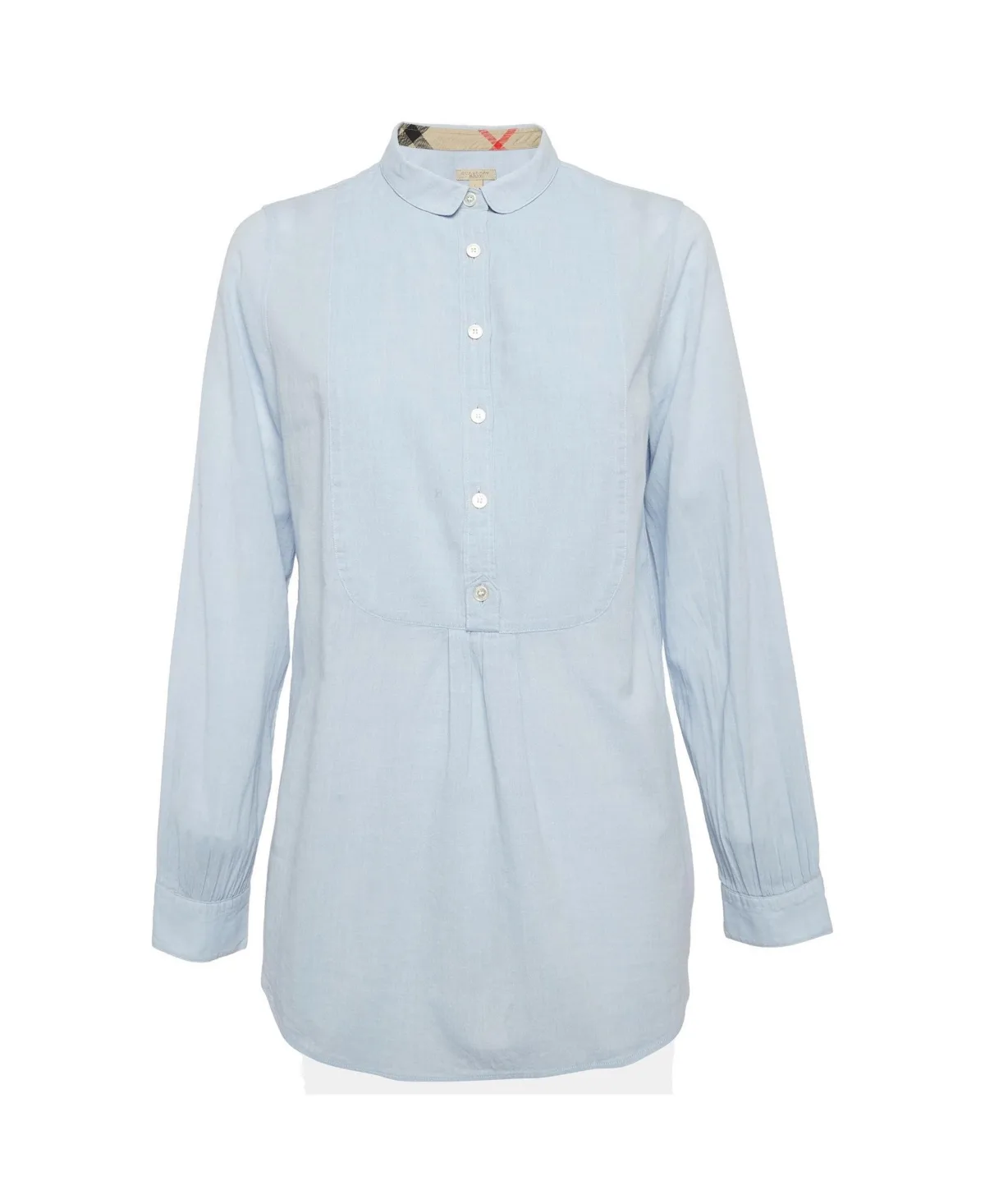 Pre-Owned Brit Cotton Shirt Blouse by Burberry