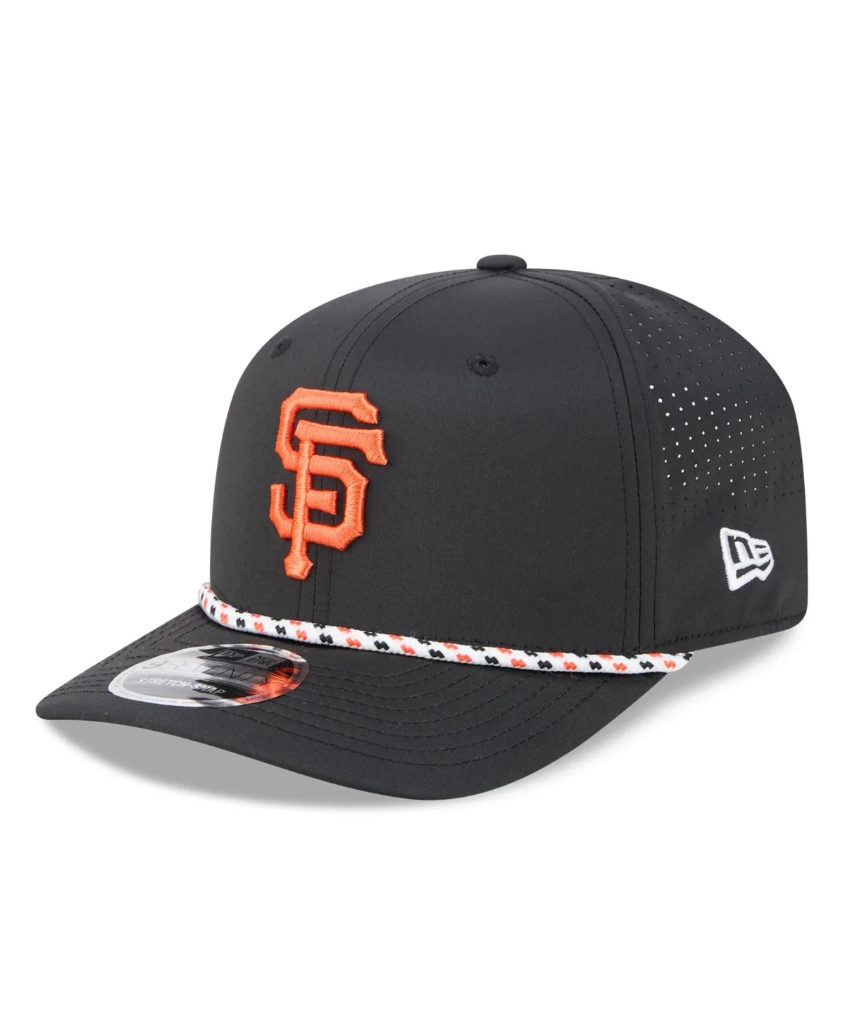 San Francisco Giants Vented 9SEVENTY Rope Adjustable Hat by New Era