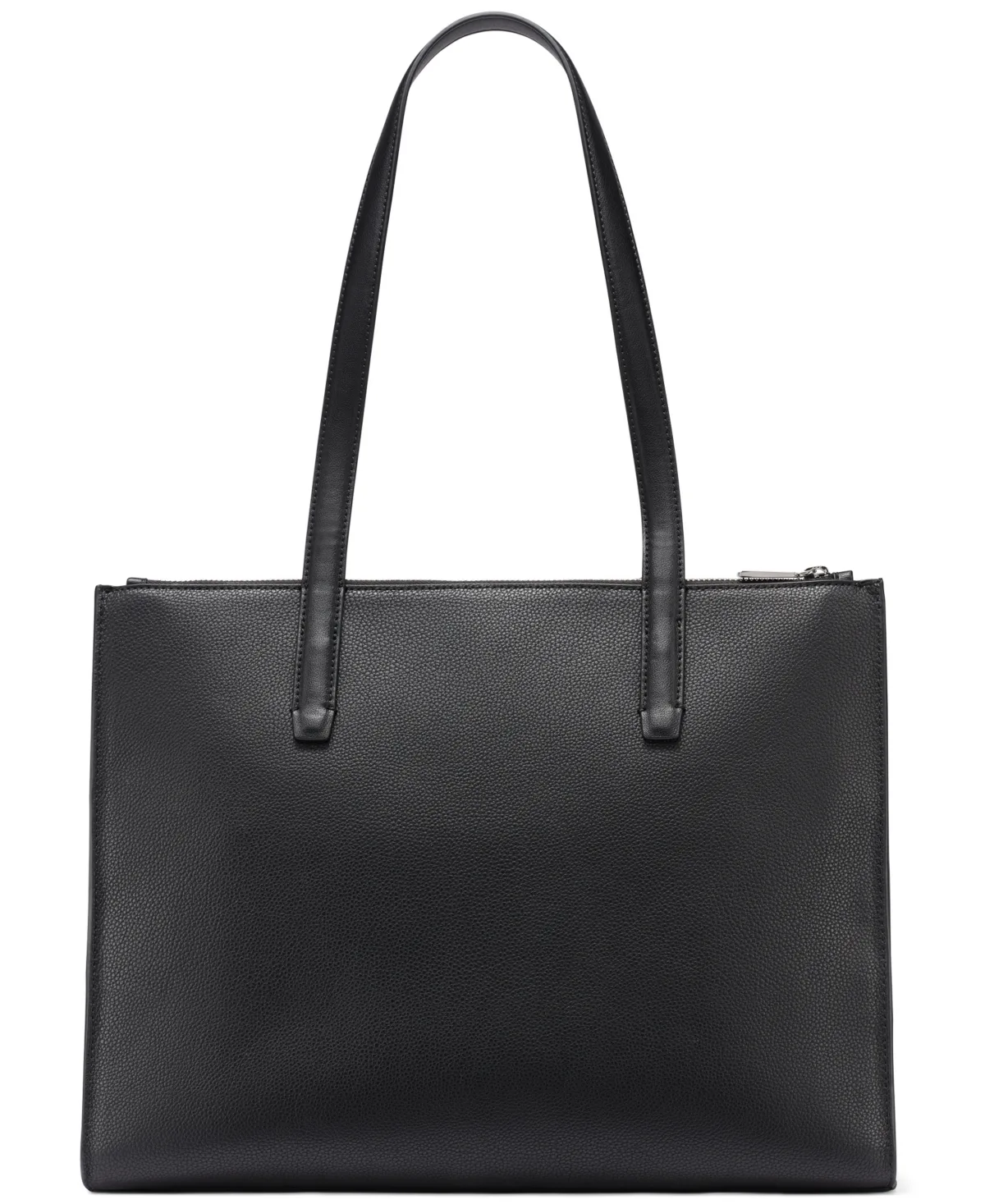 Aria Faux Leather 7-Pocket Snap/Top-Zip Tote by DKNY