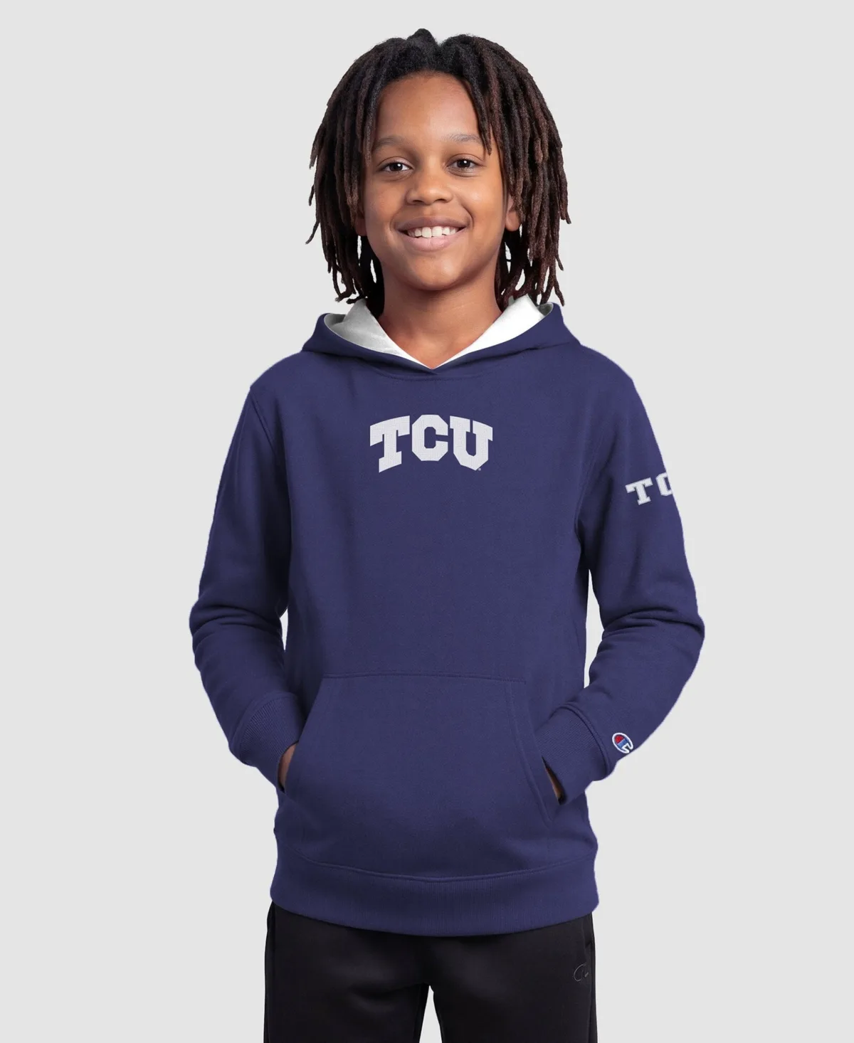 Tcu Horned Frogs Fleece Hoodie by Champion