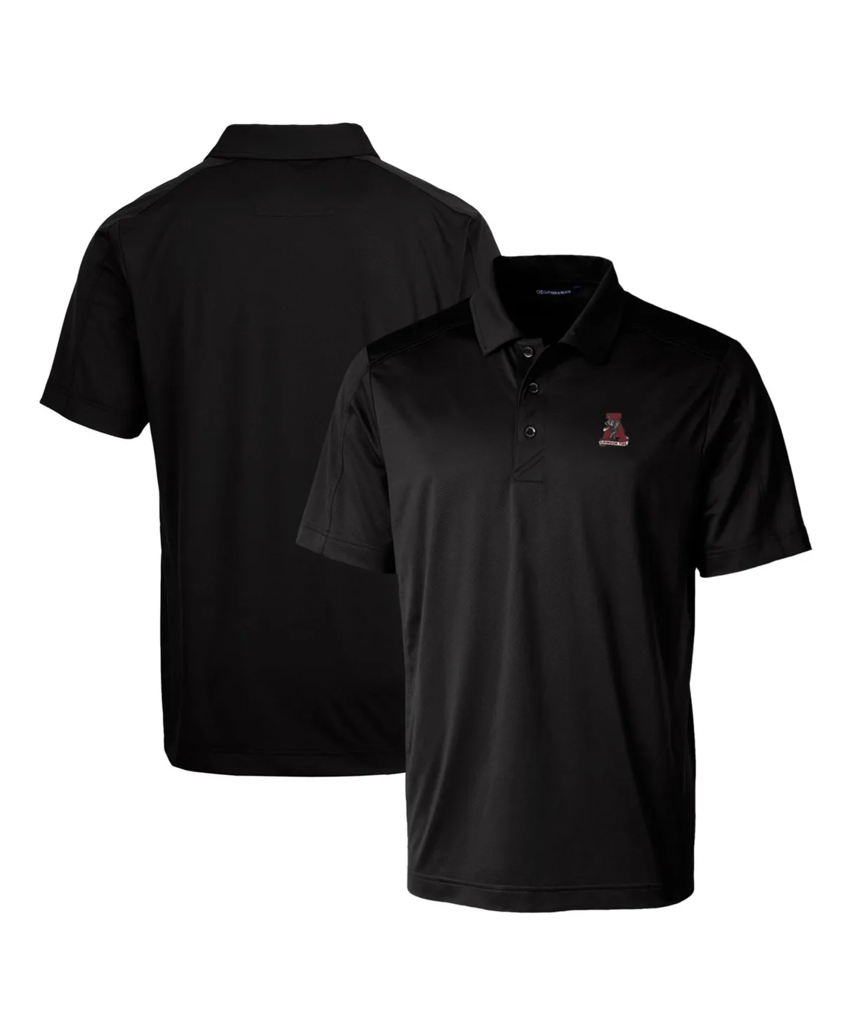 Alabama Crimson Tide Primary Team Logo Prospect Textured Stretch Polo Shirt by Cutter & Buck