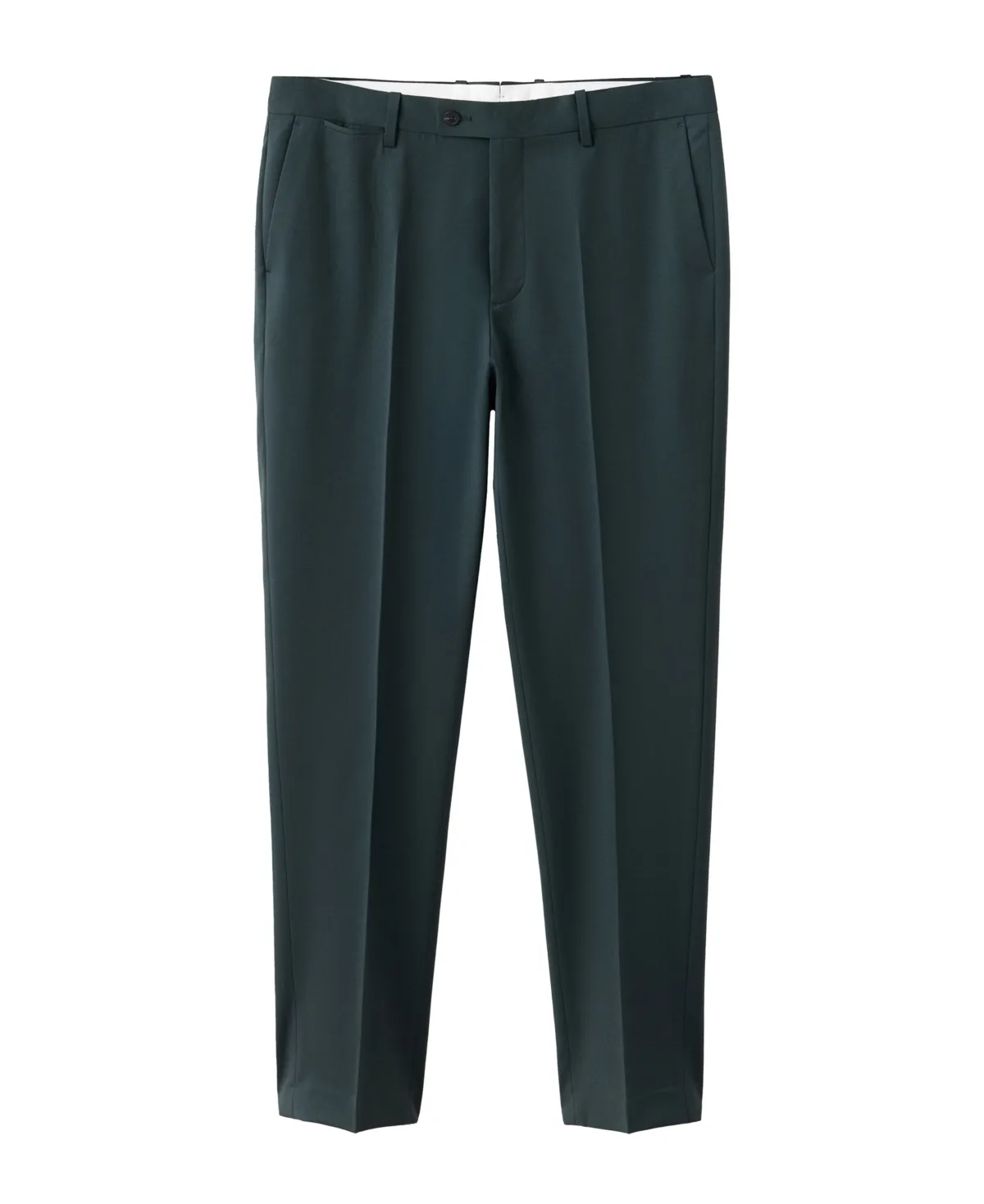 Turin Slim-Fit Wool Pressed-Crease Dress Pants by Mango