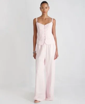 Cooper Linen Cami Wide Leg Pants by French Connection