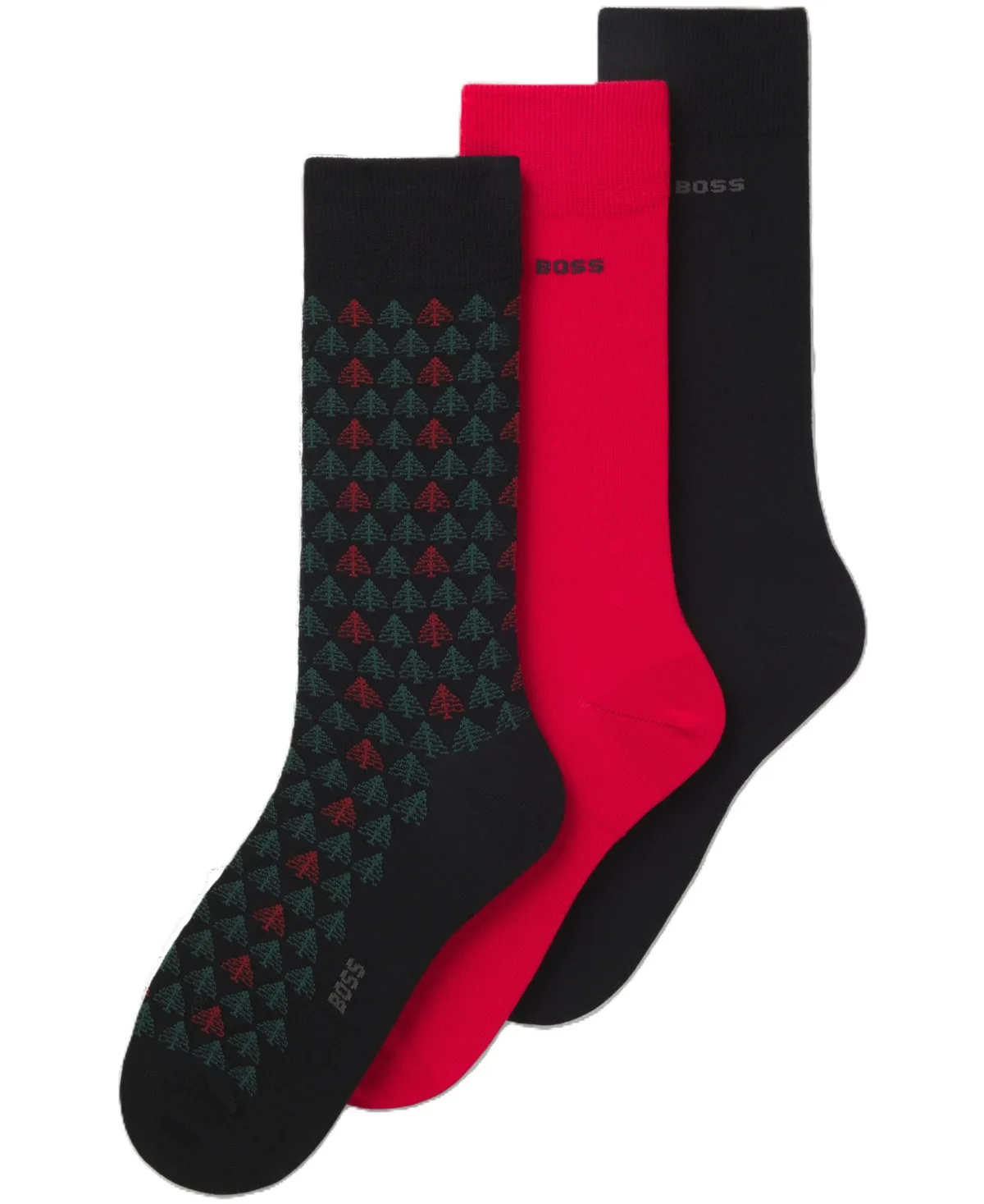 WinterCC Crew Cotton-Blend Socks, 3-Pack by Hugo Boss