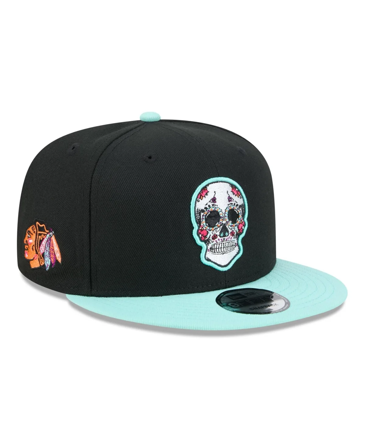Chicago Blackhawks Dia De Los Muertos 9FIFTY Snapback Hat by New Era