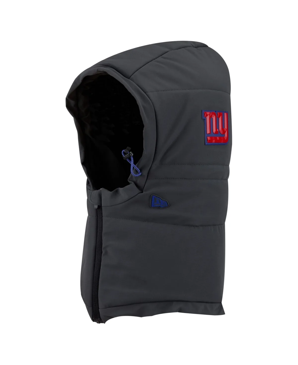 New York Giants 2026 Sideline Cold Weather Adjustable Quilted Hood by New Era
