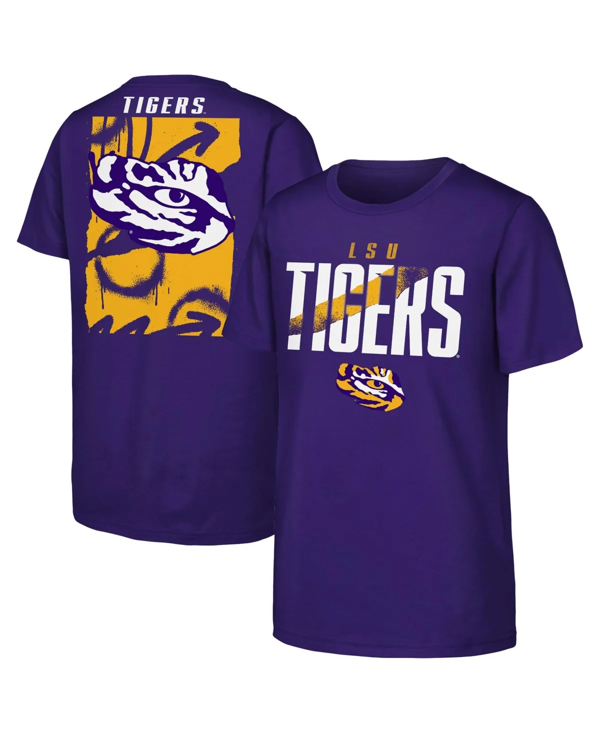 Lsu Tigers Cut Through T-Shirt by Outerstuff