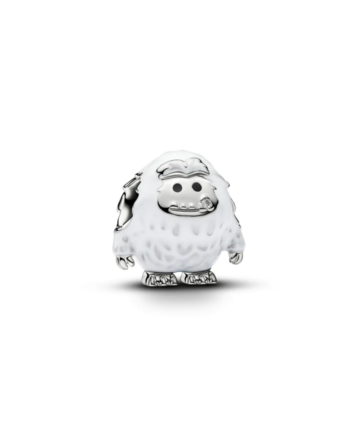 Cubic Zirconia / White Yeti Charm by Pandora