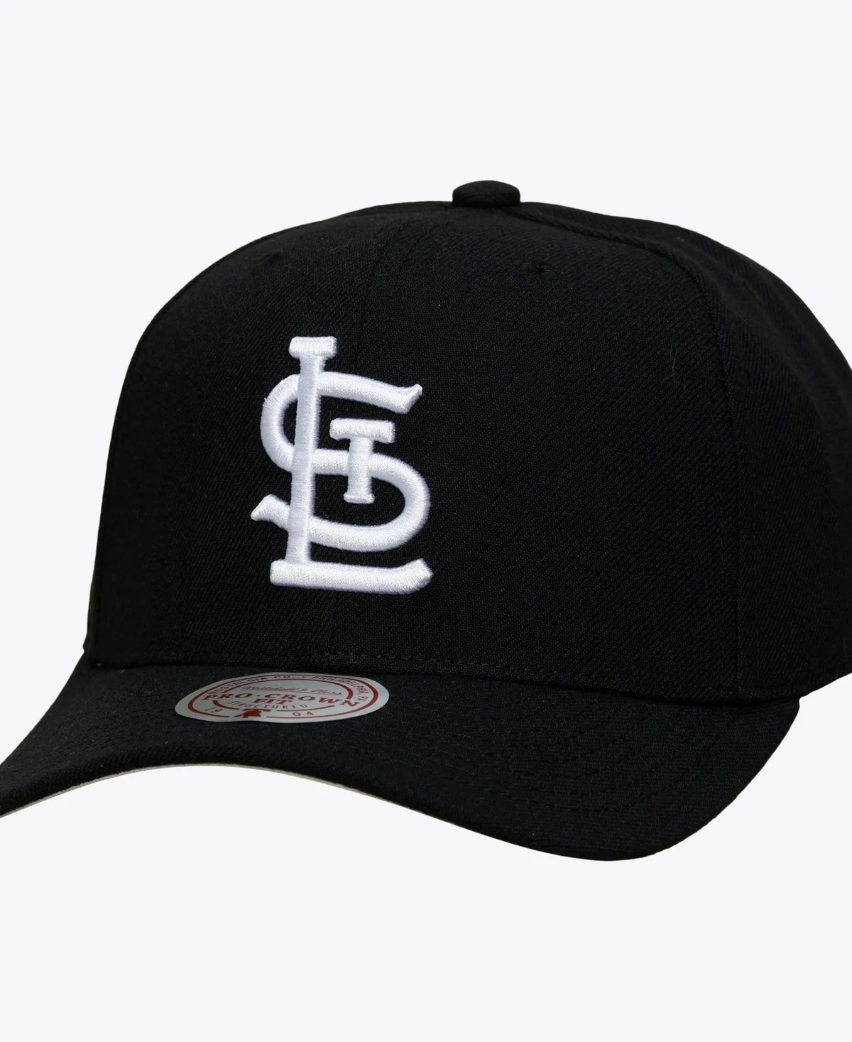 St. Louis Cardinals Pro Crown Snapback Hat by Mitchell & Ness