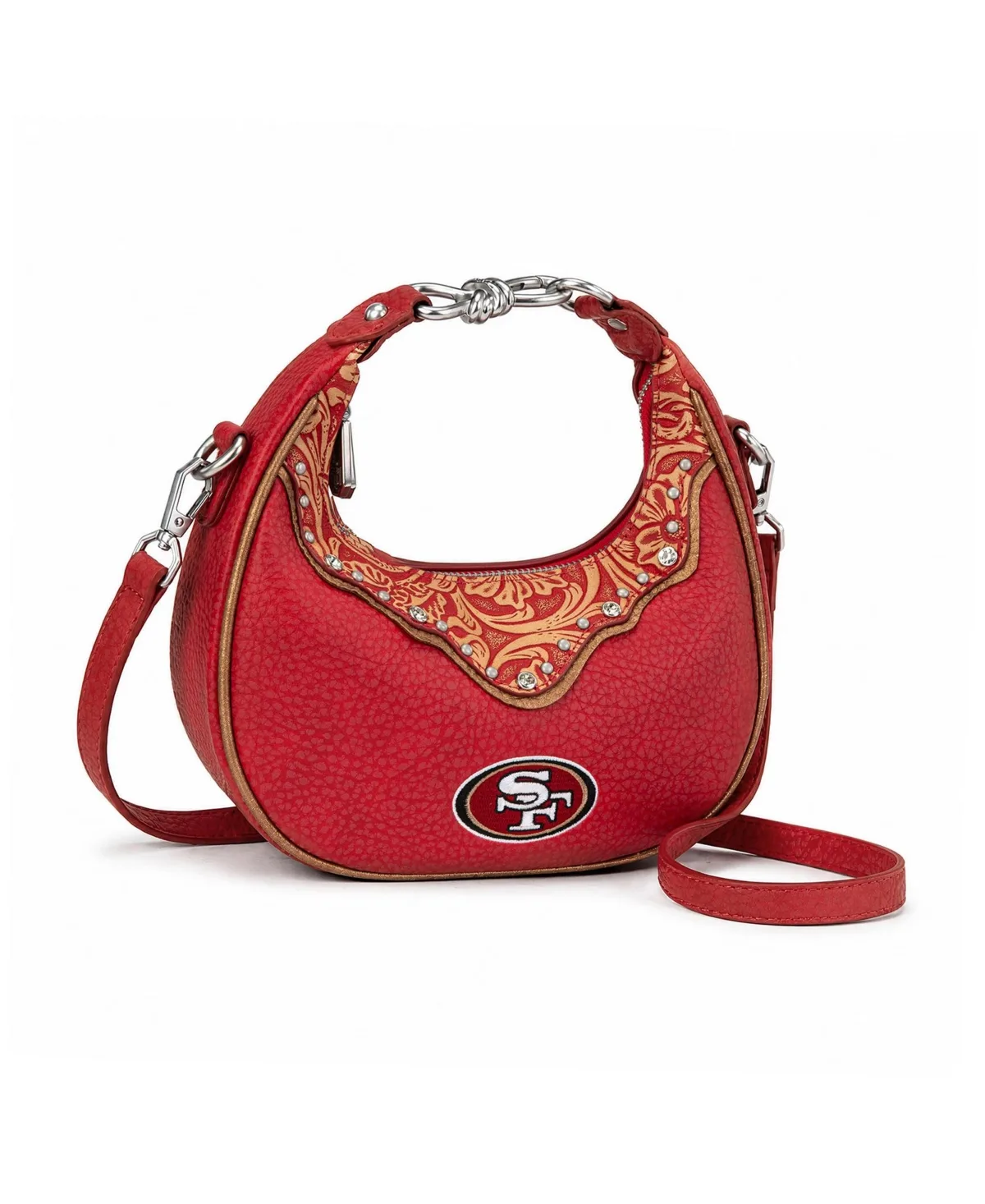 San Francisco 49ers Crescent Shoulder Bag by Montana West