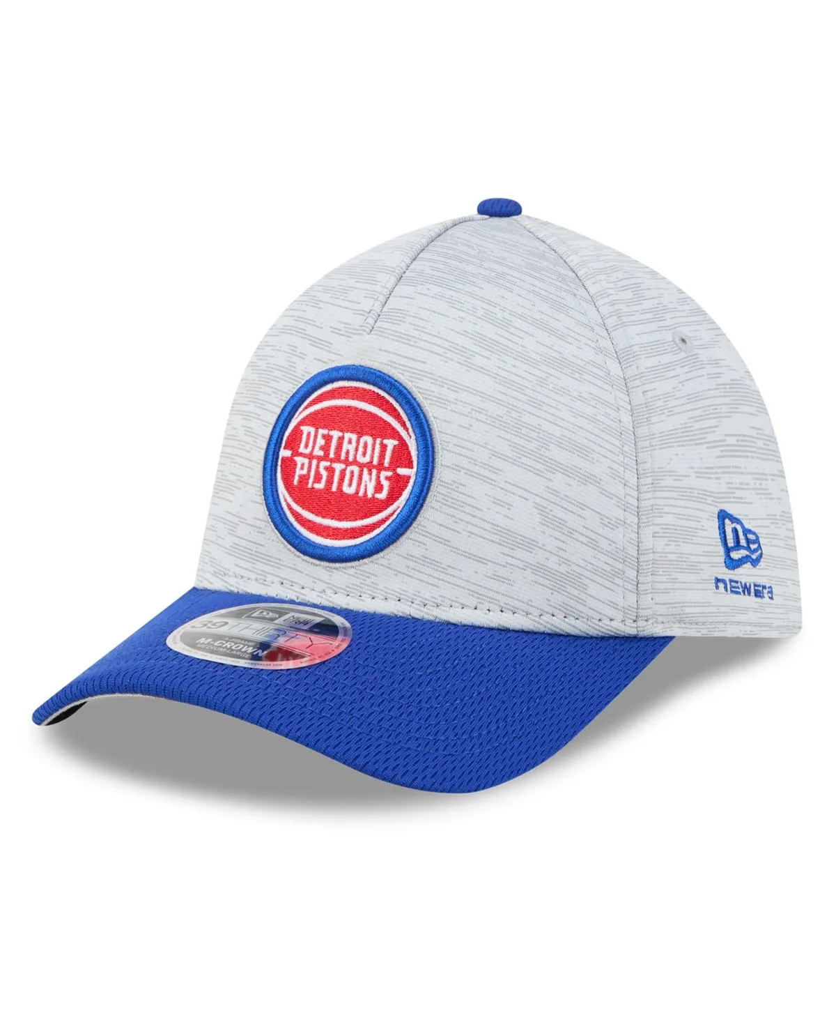 Detroit Pistons 39THIRTY M-Crown Tech Stretch Hat by New Era