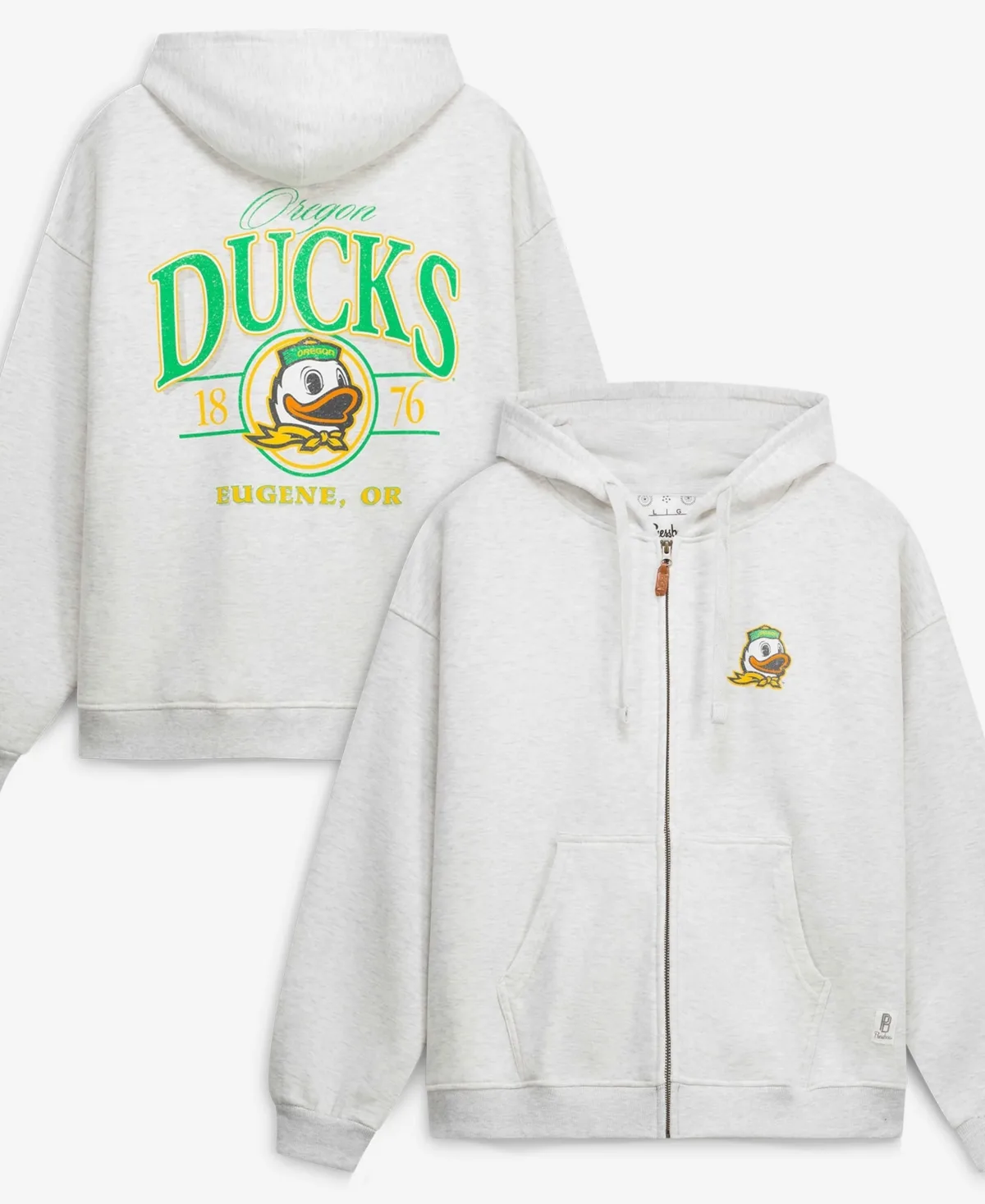 Oregon Ducks Janise Full-Zip Hoodie by Pressbox
