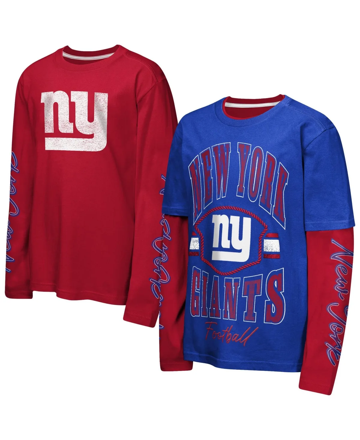 New York Giants Motion Combo Set T-Shirts by Outerstuff