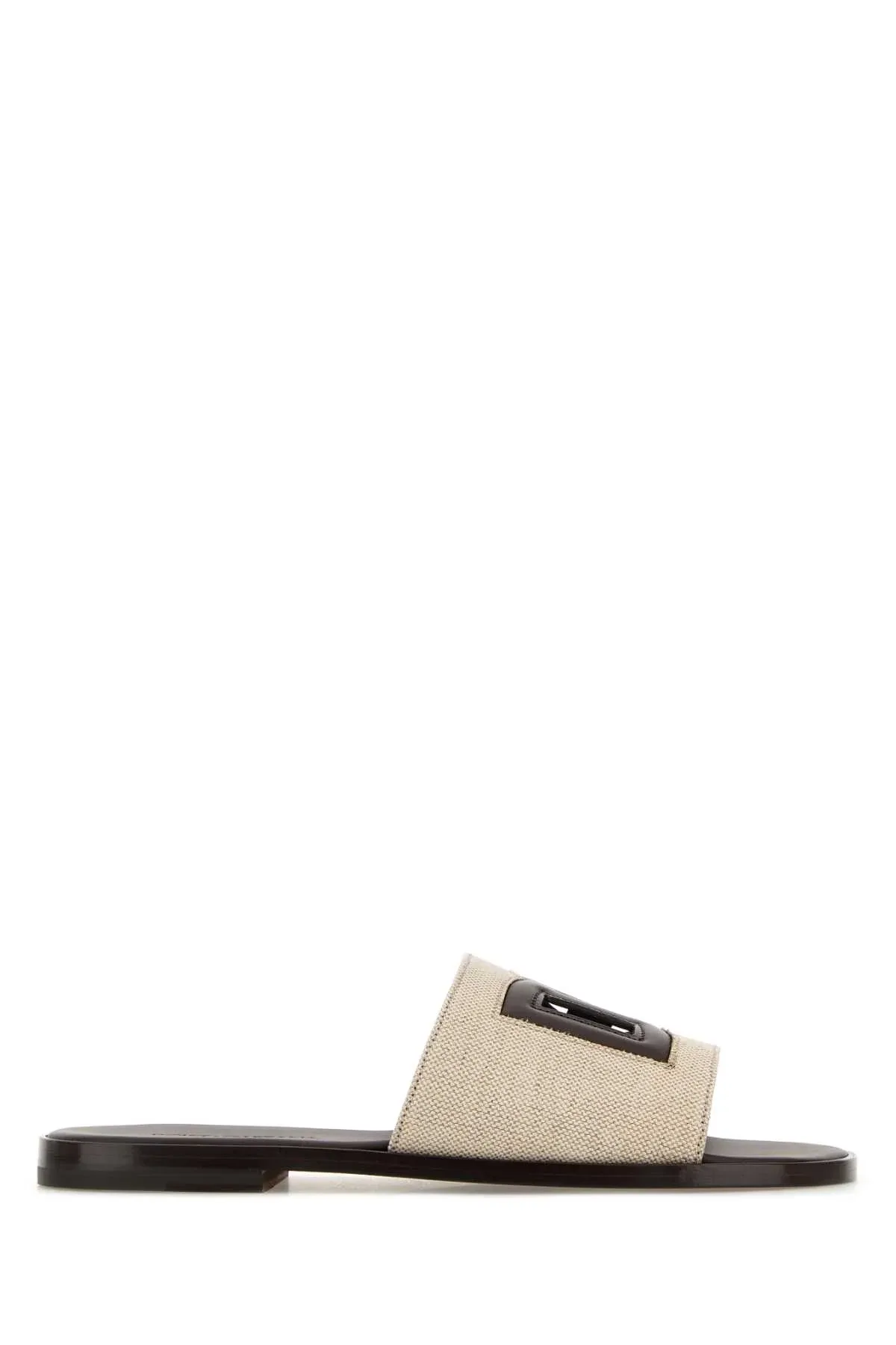 Canvas Two-Tone Slipper by Dolce & Gabbana
