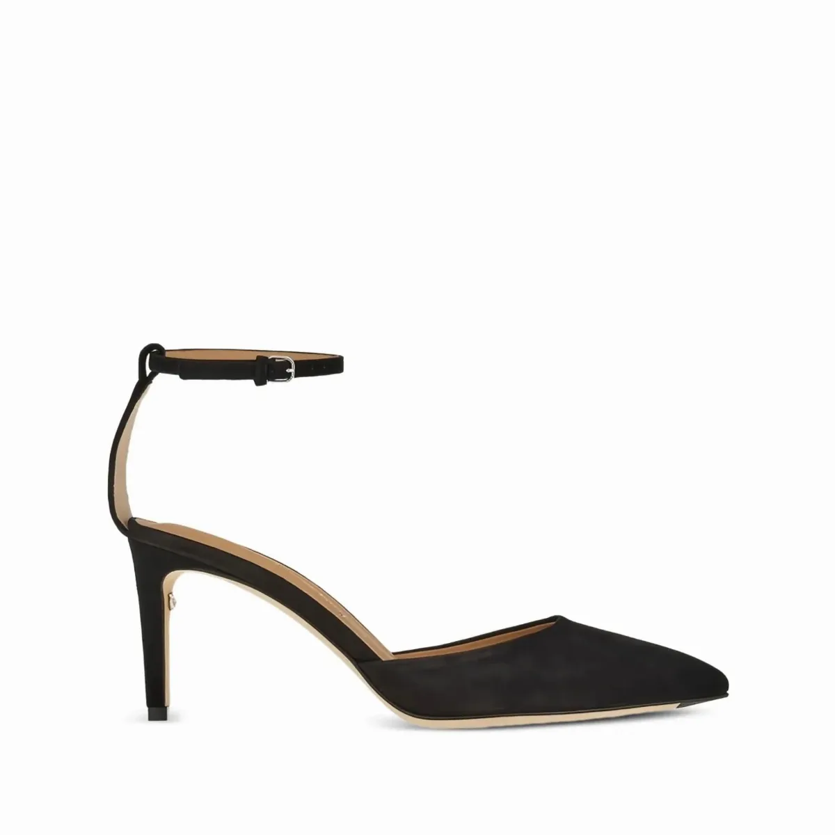 Leather Ankle-Strap Pumps Heel by Ferragamo