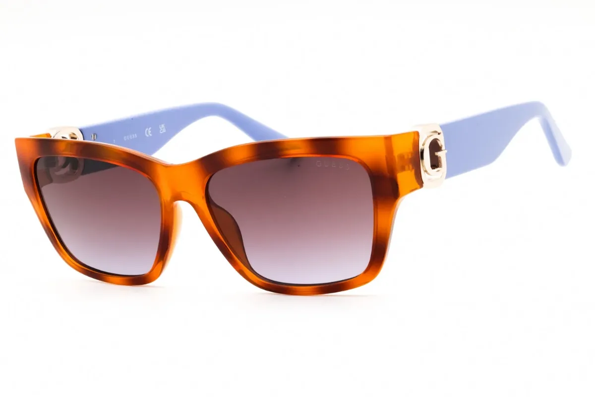 GU00105 Tortoiseshell Rectangle Sunglasses by Guess