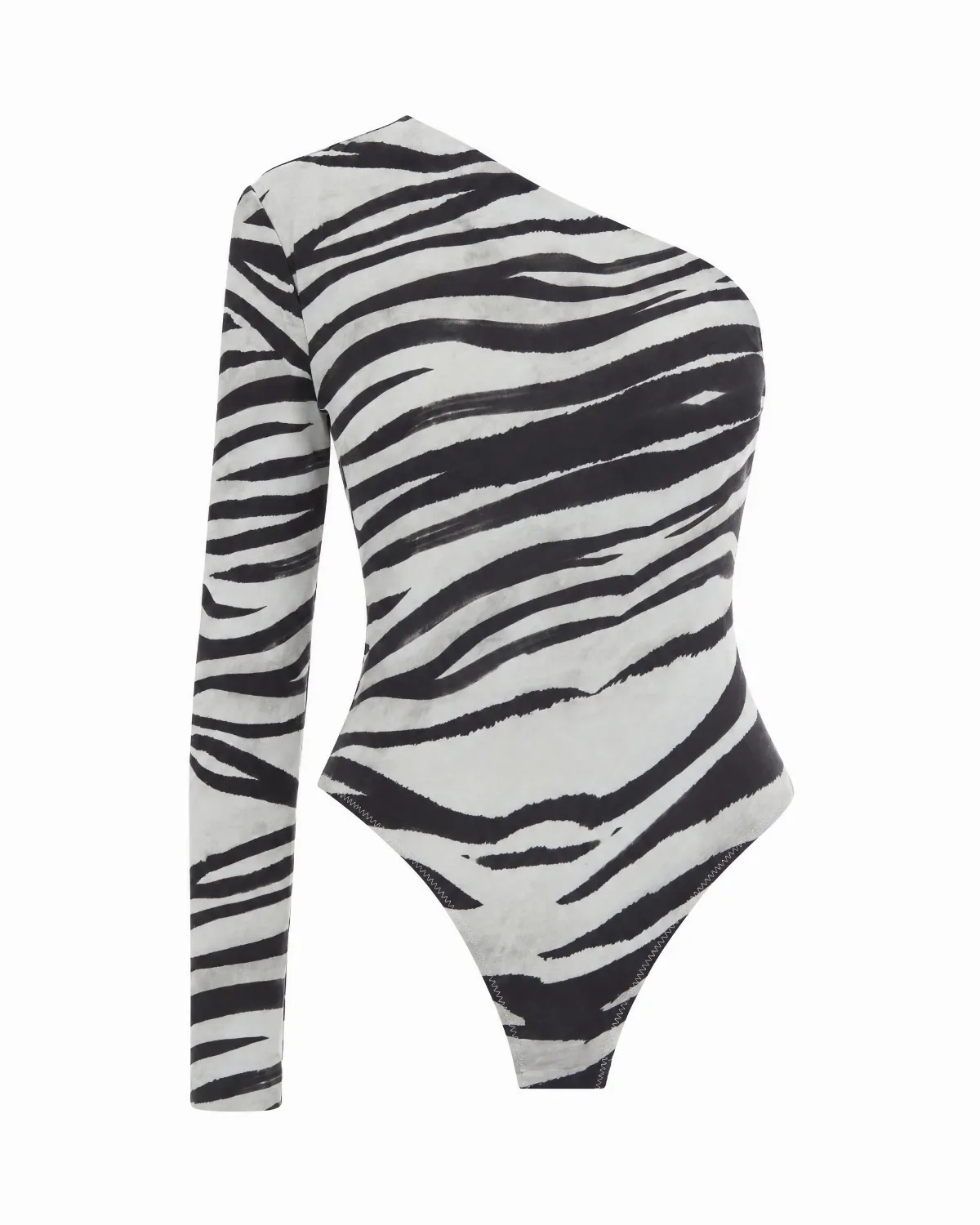 Zebra Print Bodysuit by PATRIZIA PEPE