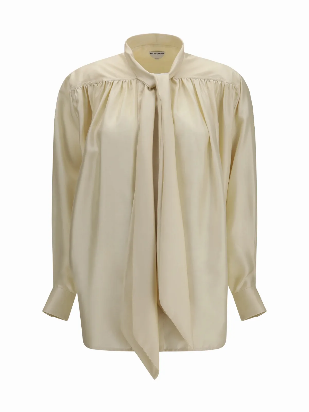 Silk Twill Shirt by Bottega Veneta