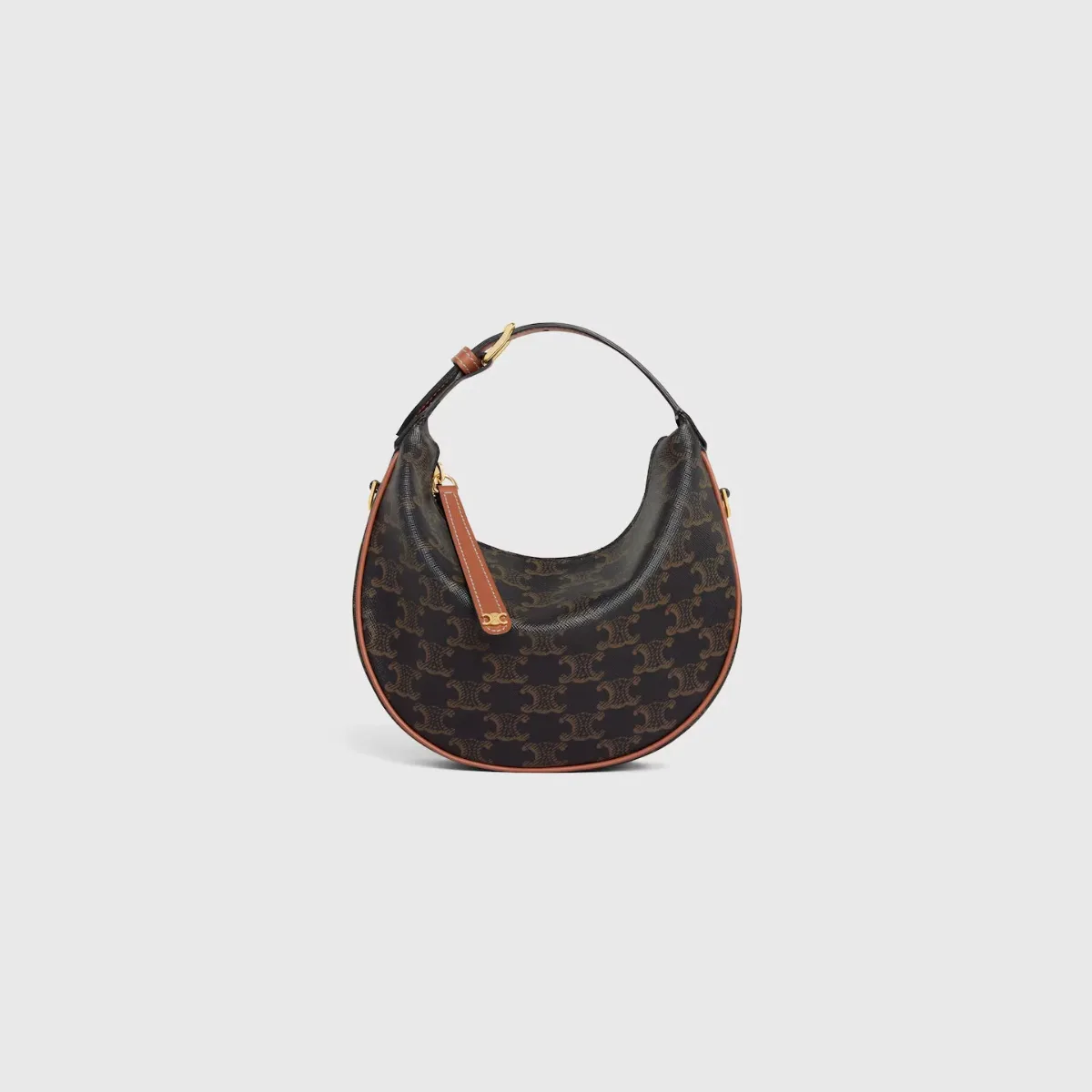 Lulu Canvas Shoulder Bag by Celine