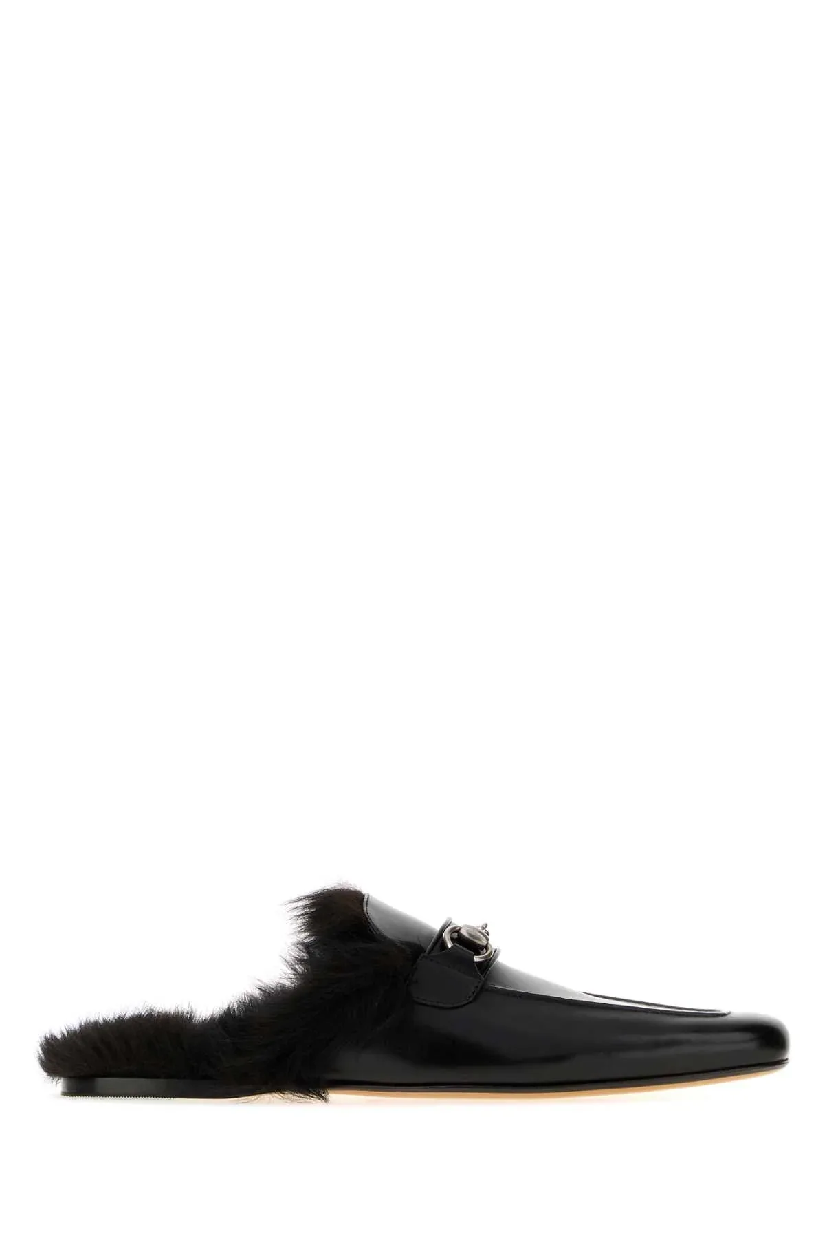 Shearling-Lined Mule by Gucci