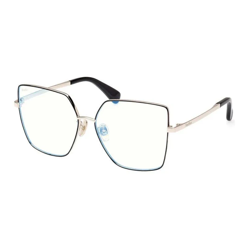 MM5073-H-B Blue Light Blocking Metal Eyeglasses by Max Mara